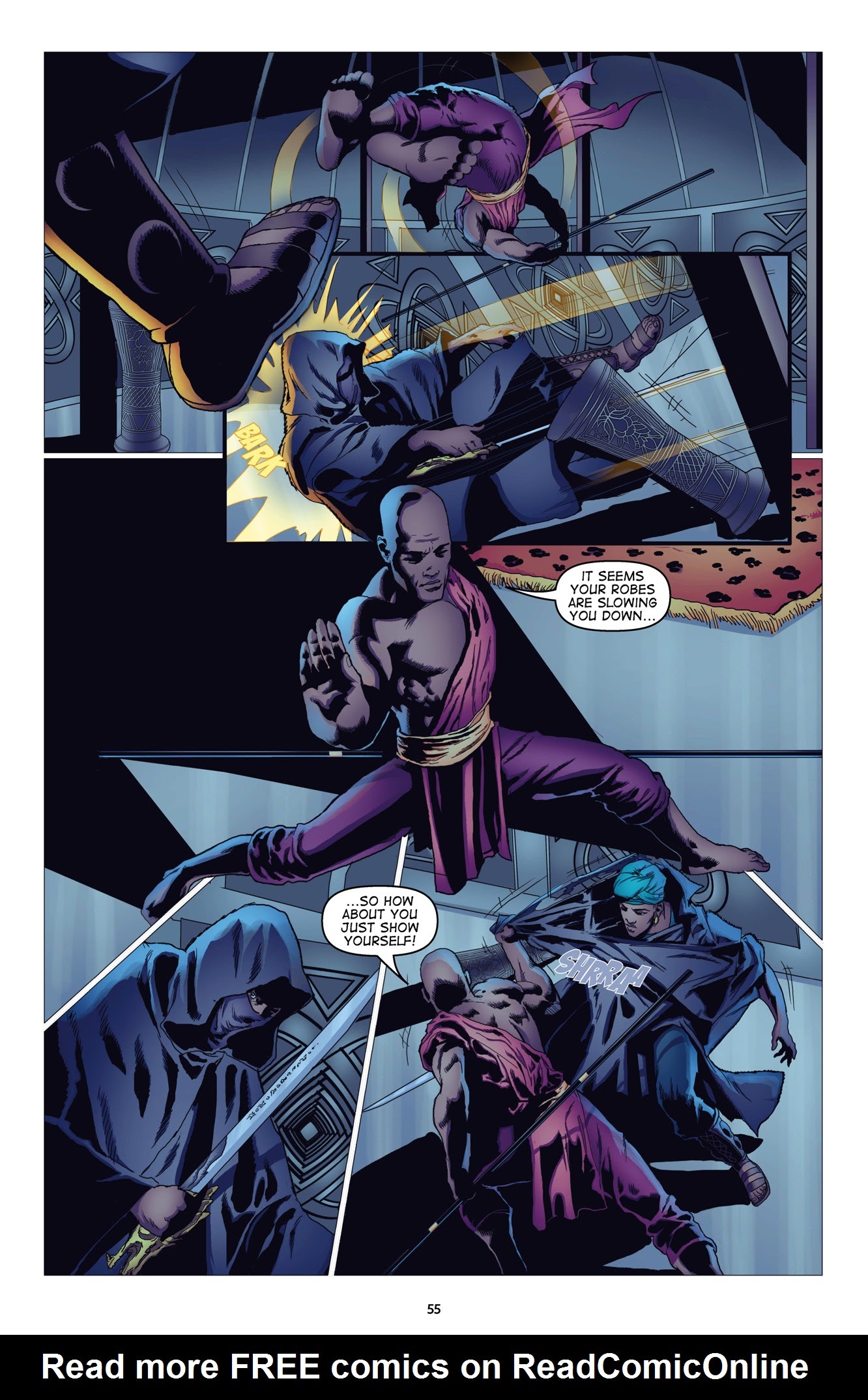 Read online Malika: Warrior Queen comic -  Issue # TPB 1 (Part 1) - 57