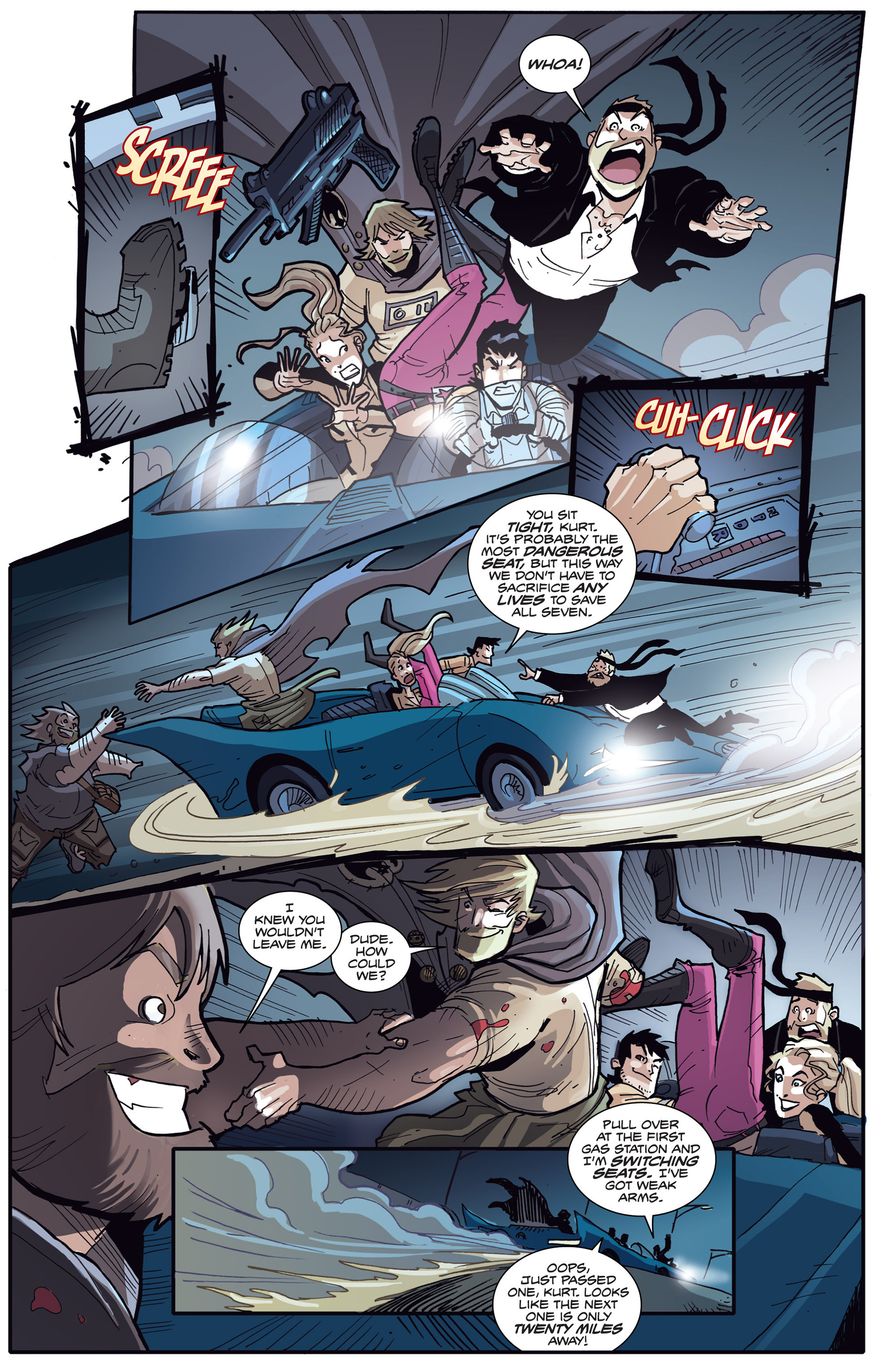 Read online Fanboys vs. Zombies comic -  Issue #11 - 24