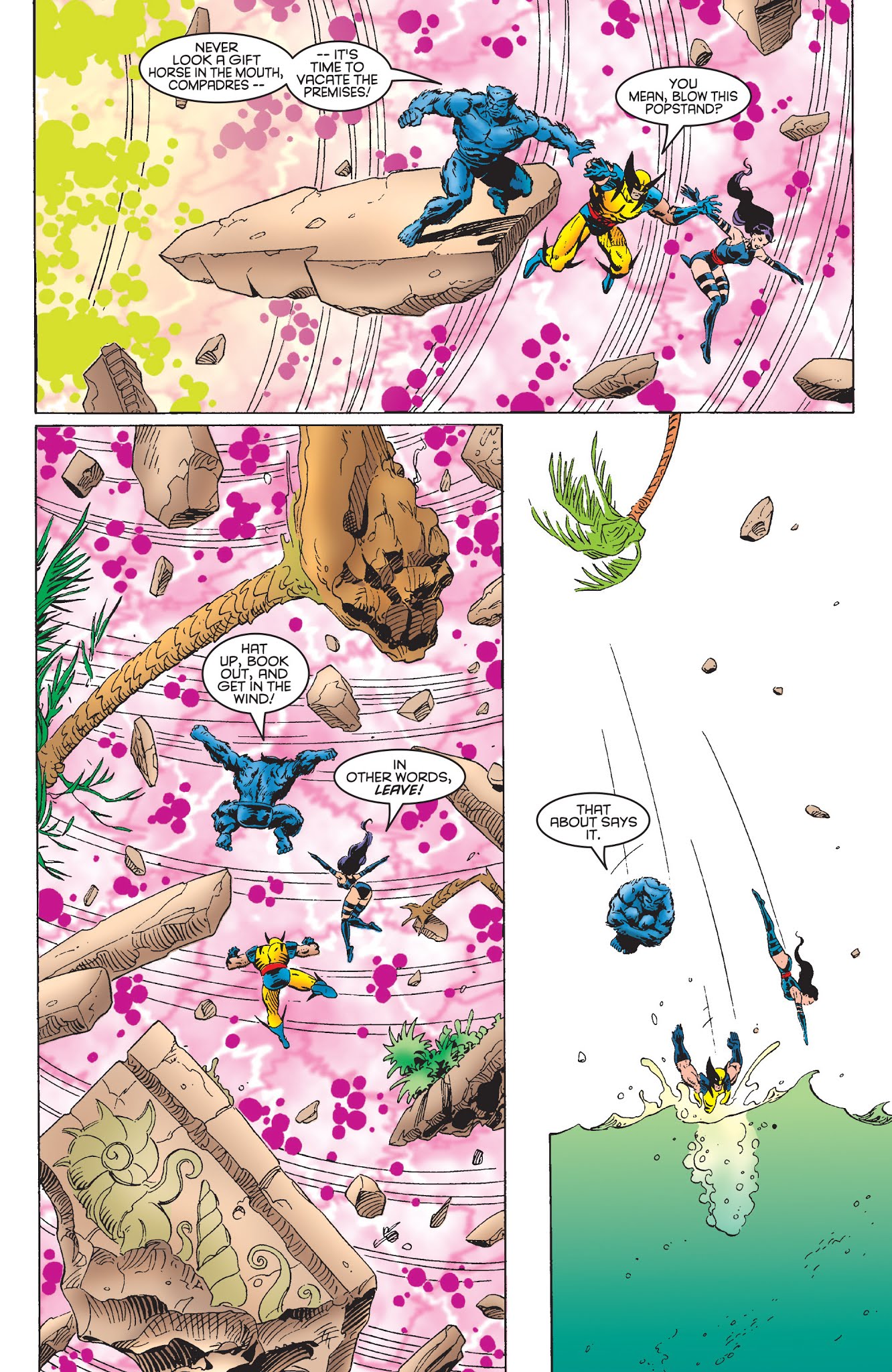 Read online X-Men: The Road to Onslaught comic -  Issue # TPB 2 - 320