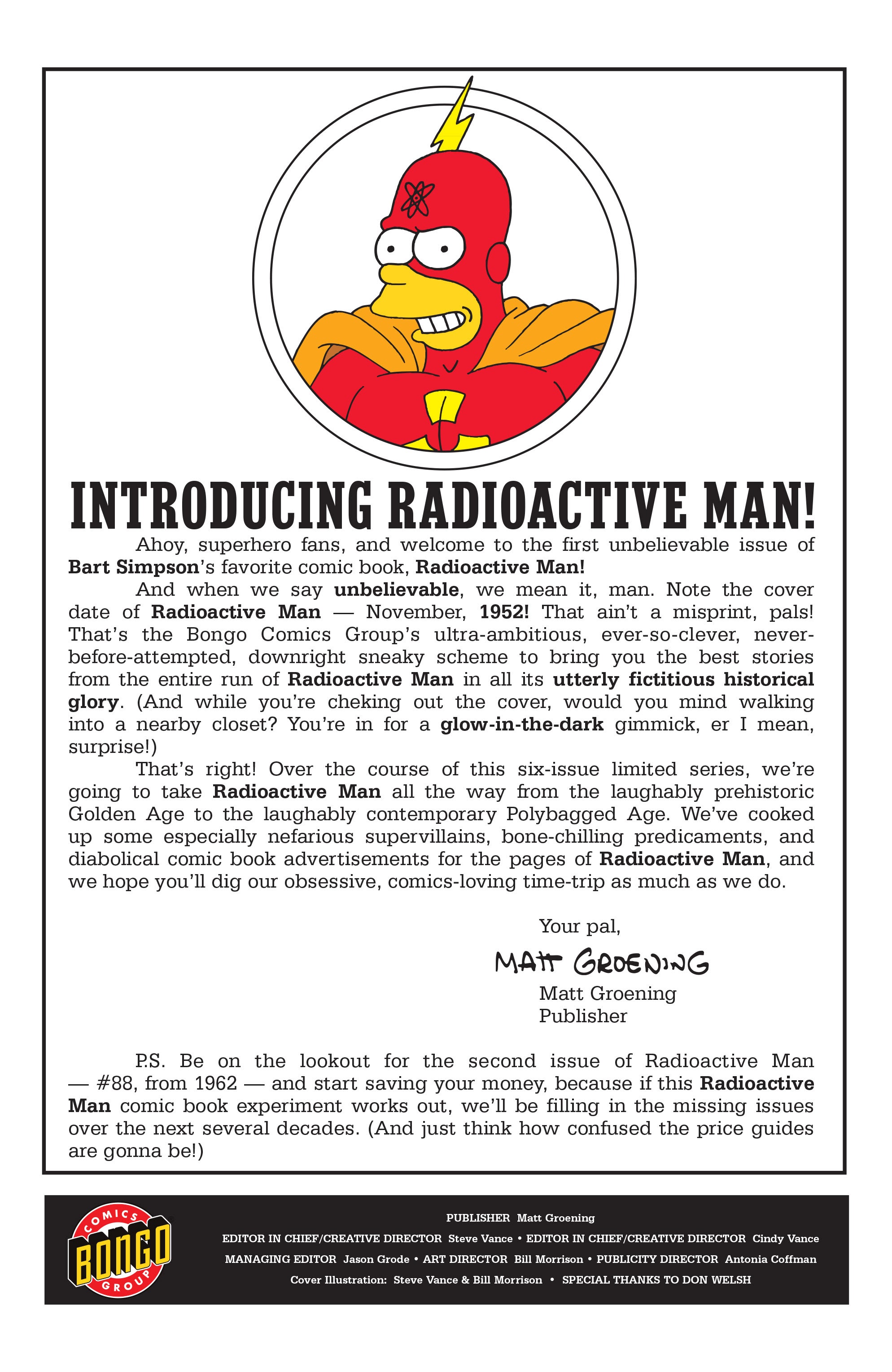 Read online Radioactive Man (1993) comic -  Issue #1 - 2
