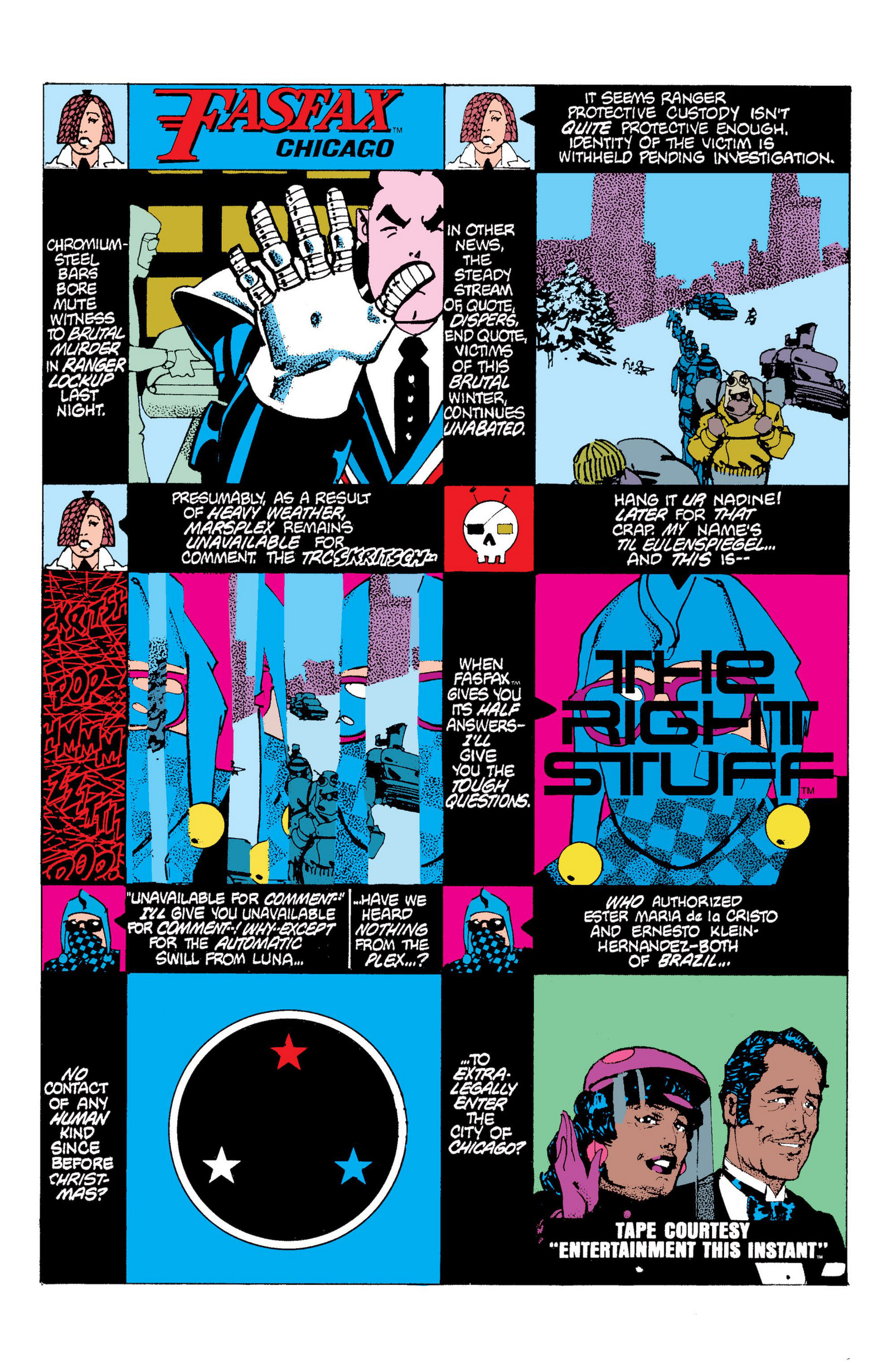 Read online American Flagg! comic -  Issue # _Definitive Collection (Part 3) - 69