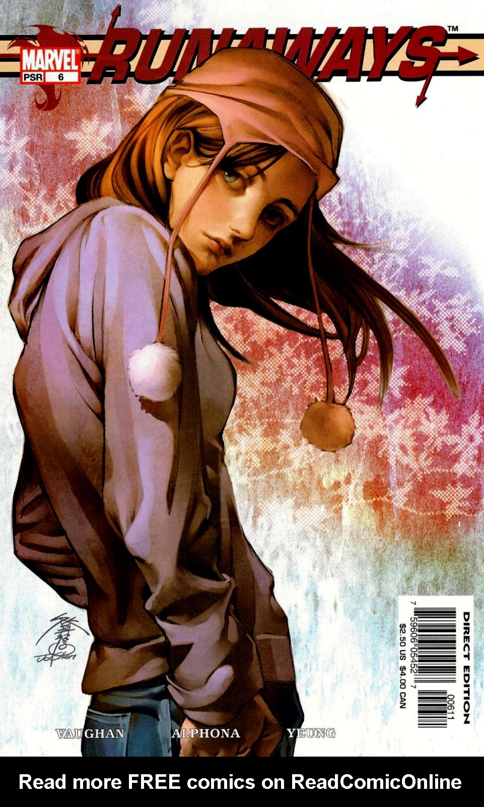 Read online Runaways (2003) comic -  Issue #6 - 1