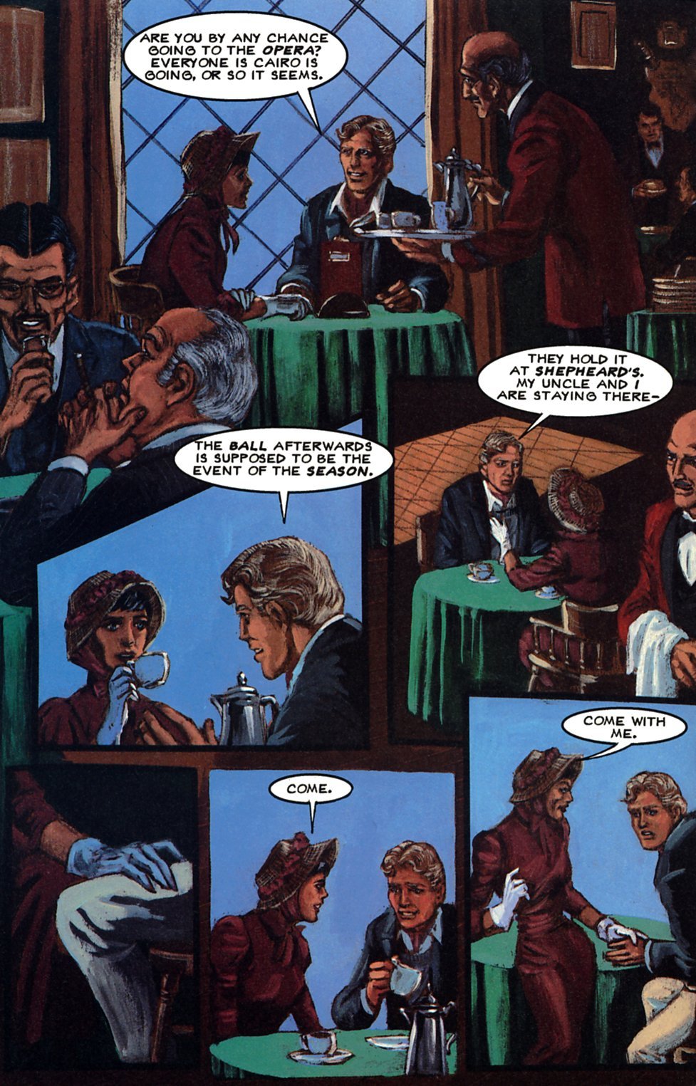 Read online Anne Rice's The Mummy or Ramses the Damned comic -  Issue #7 - 14