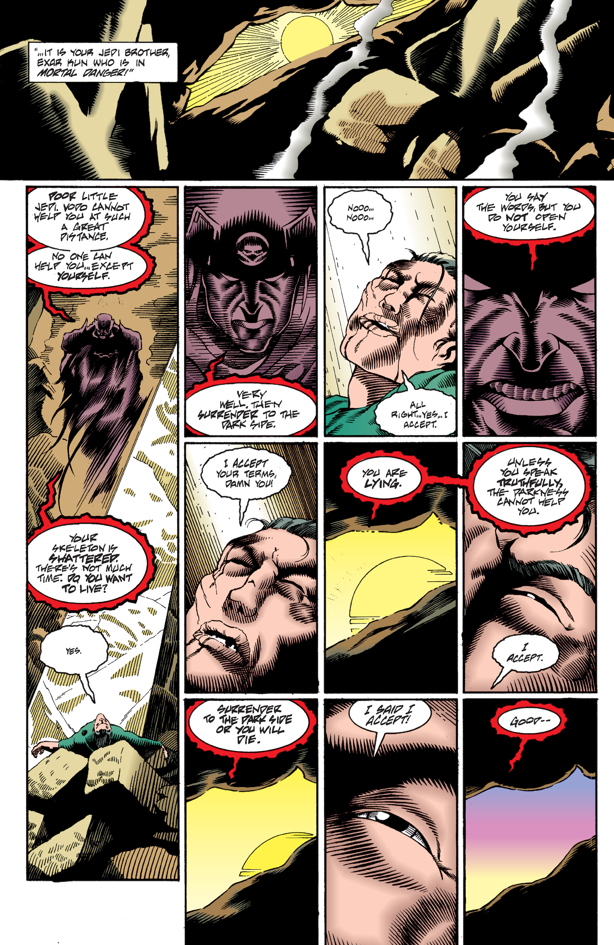 Read online Star Wars: Tales of the Jedi - Dark Lords of the Sith comic -  Issue #3 - 16