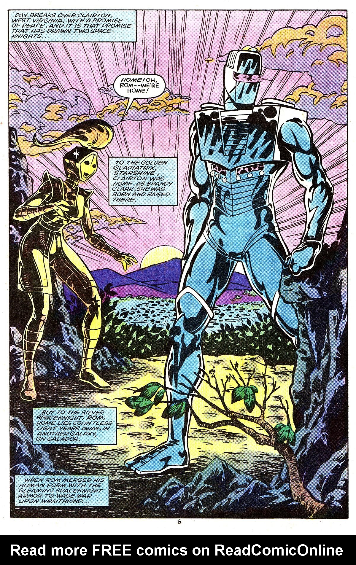 Read online ROM (1979) comic -  Issue #49 - 8