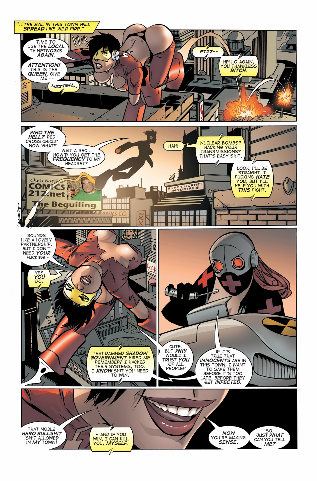 Read online Bomb Queen III: The Good, The Bad & The Lovely comic -  Issue #4 - 10