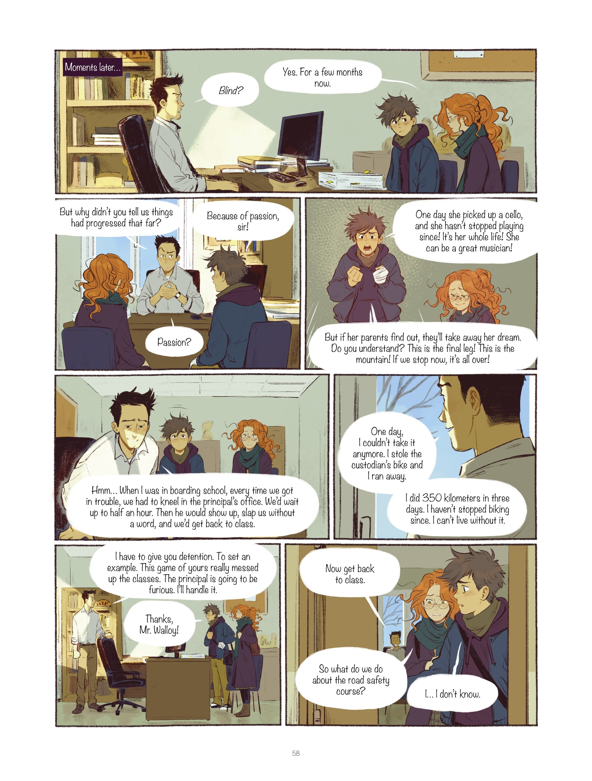 Read online My Heart in Braille comic -  Issue # TPB - 58