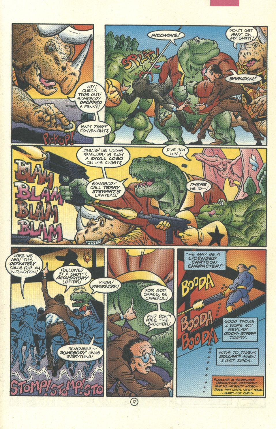 Read online Dinosaurs For Hire comic -  Issue #2 - 20