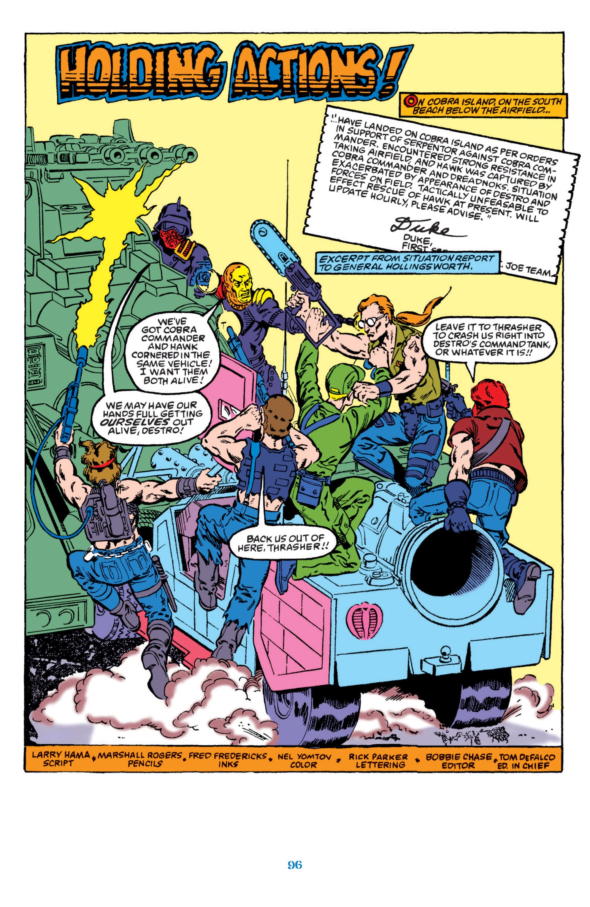 Read online Classic G.I. Joe comic -  Issue # TPB 8 (Part 1) - 97