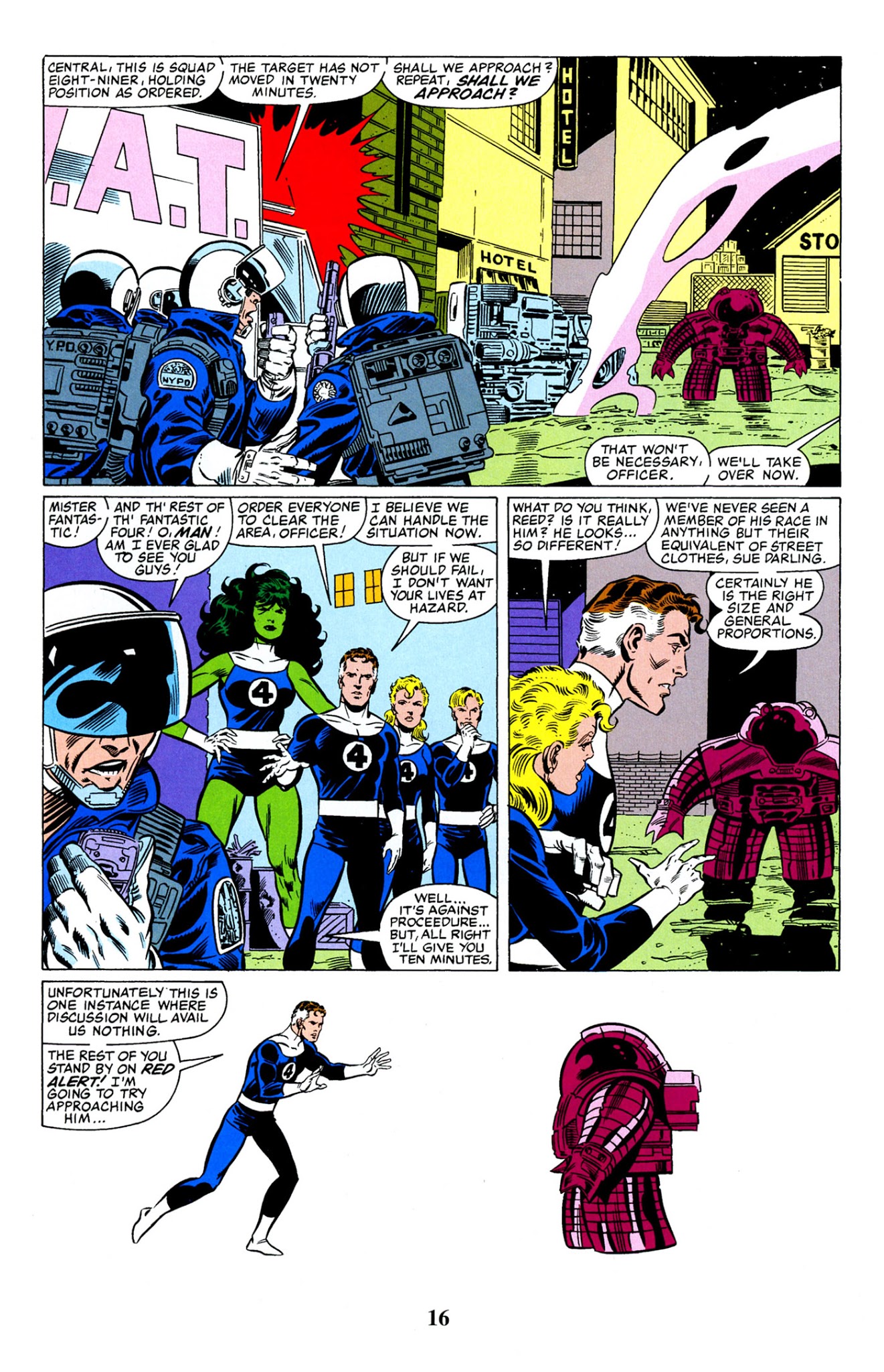 Read online Fantastic Four Visionaries: John Byrne comic -  Issue # TPB 7 - 17