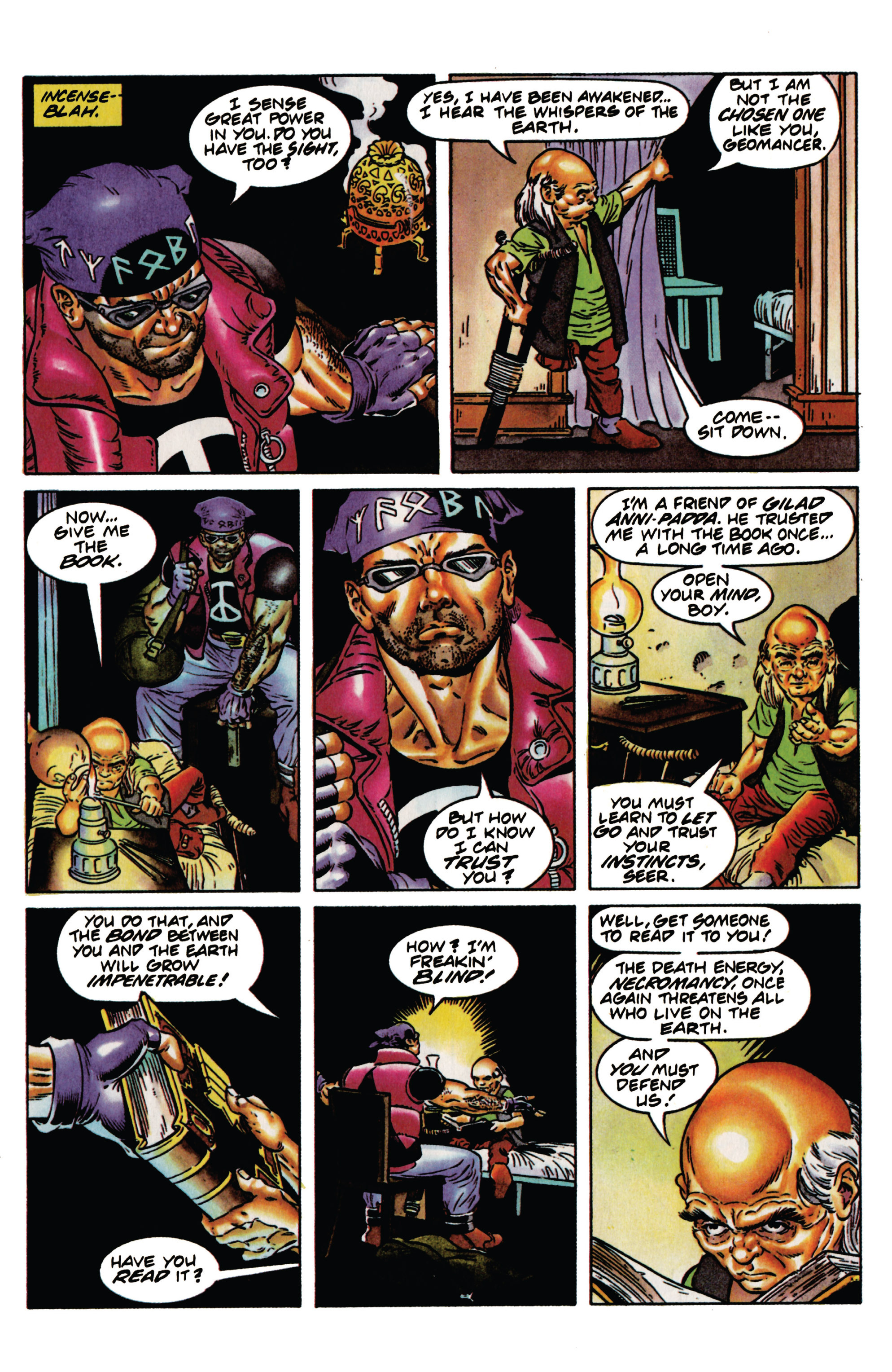 Read online Geomancer comic -  Issue #3 - 10