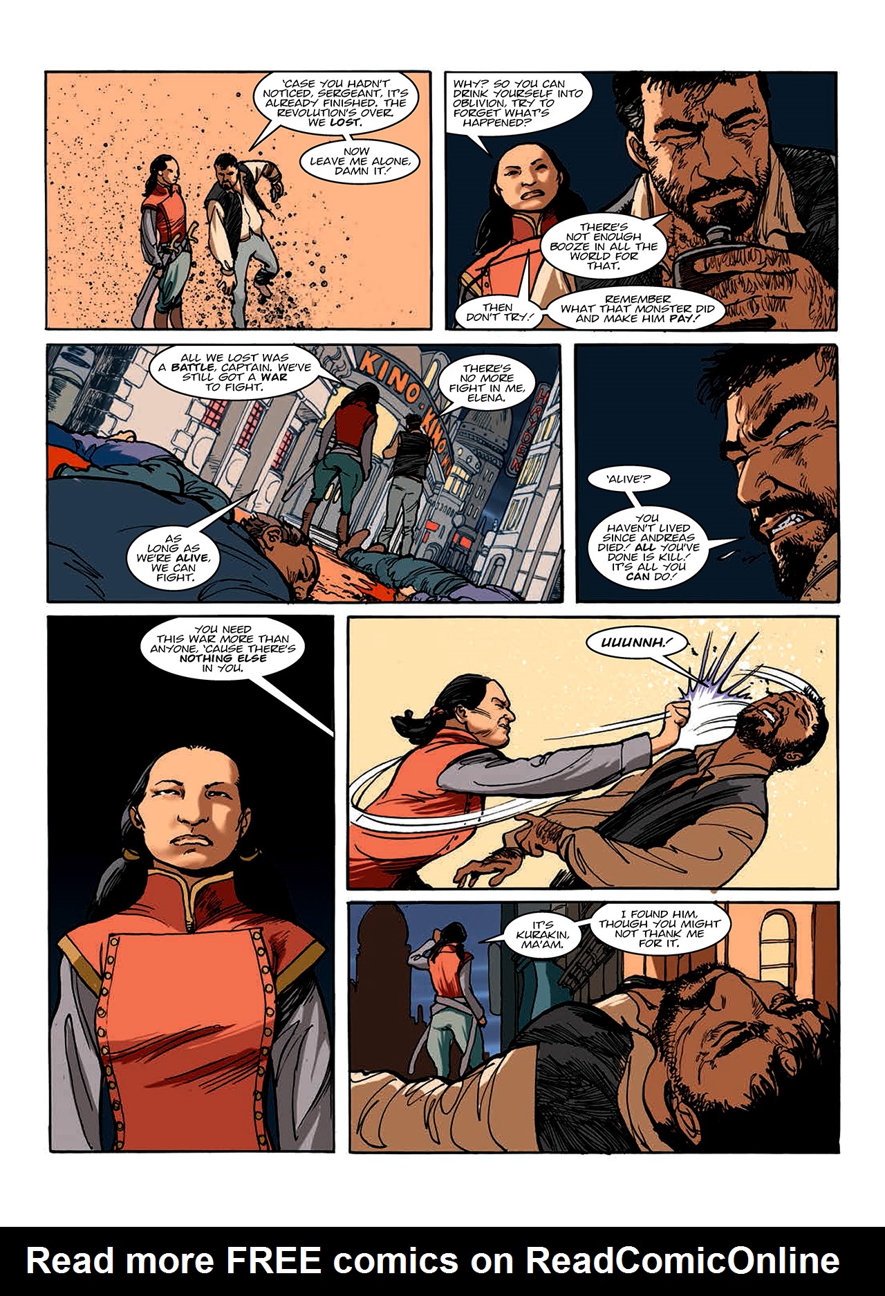 Read online Nikolai Dante comic -  Issue # TPB 10 - 138