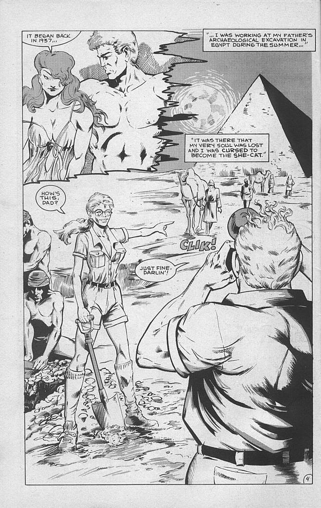 Read online Curse Of The She-Cat comic -  Issue # Full - 6