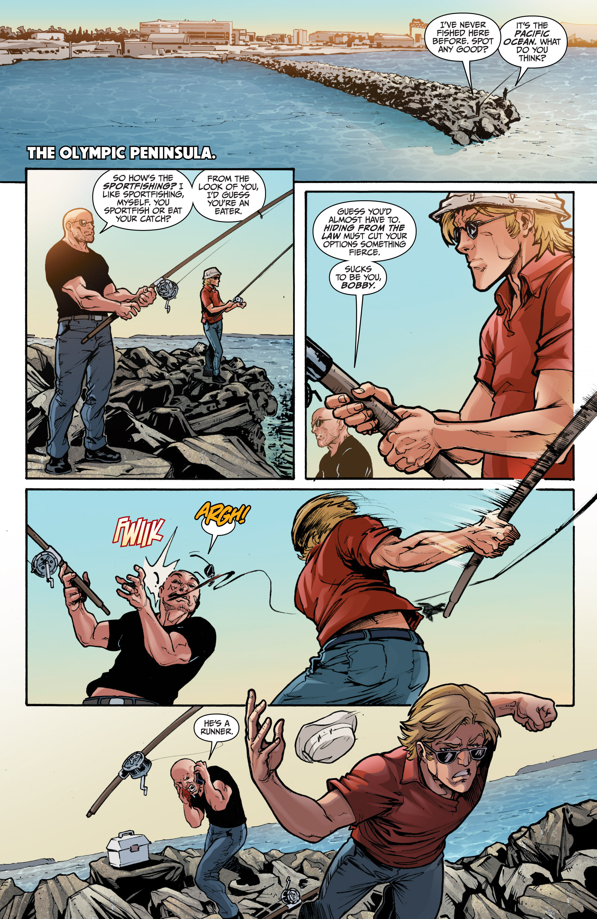 Read online 3 Guns comic -  Issue #1 - 3