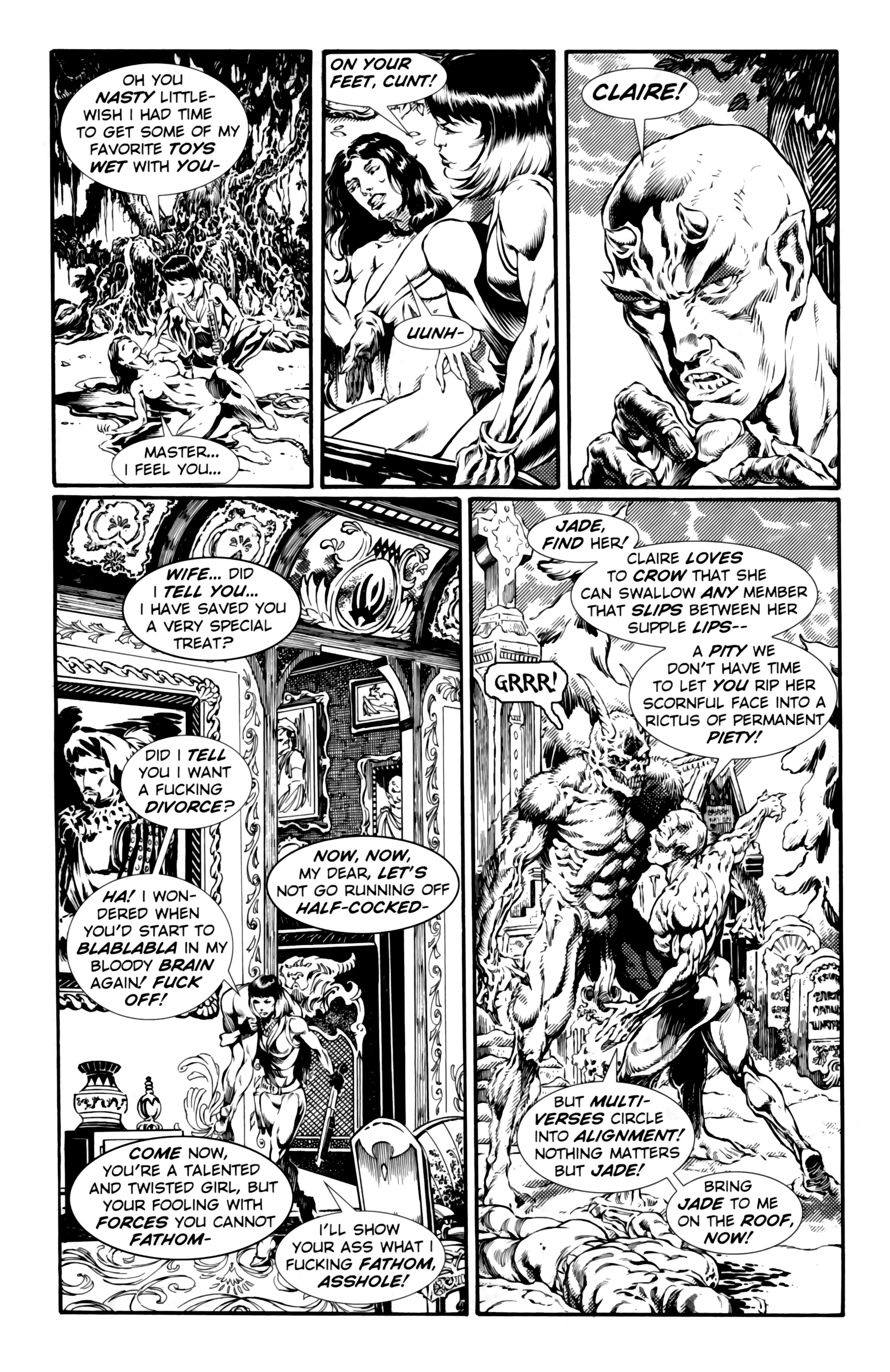 Read online Faust : Love of the Damned comic -  Issue #13 - 15