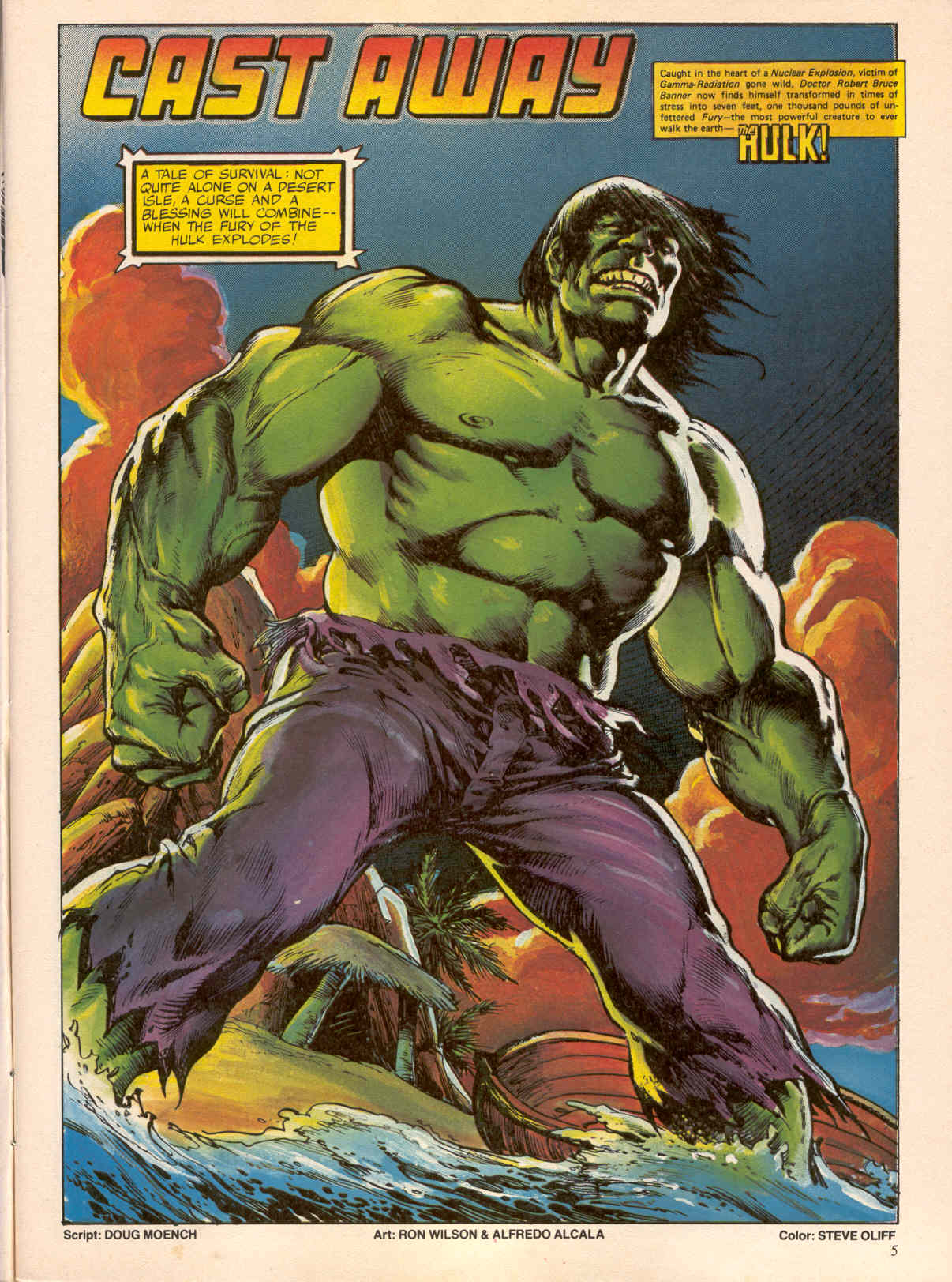 Read online Hulk (1978) comic -  Issue #18 - 5