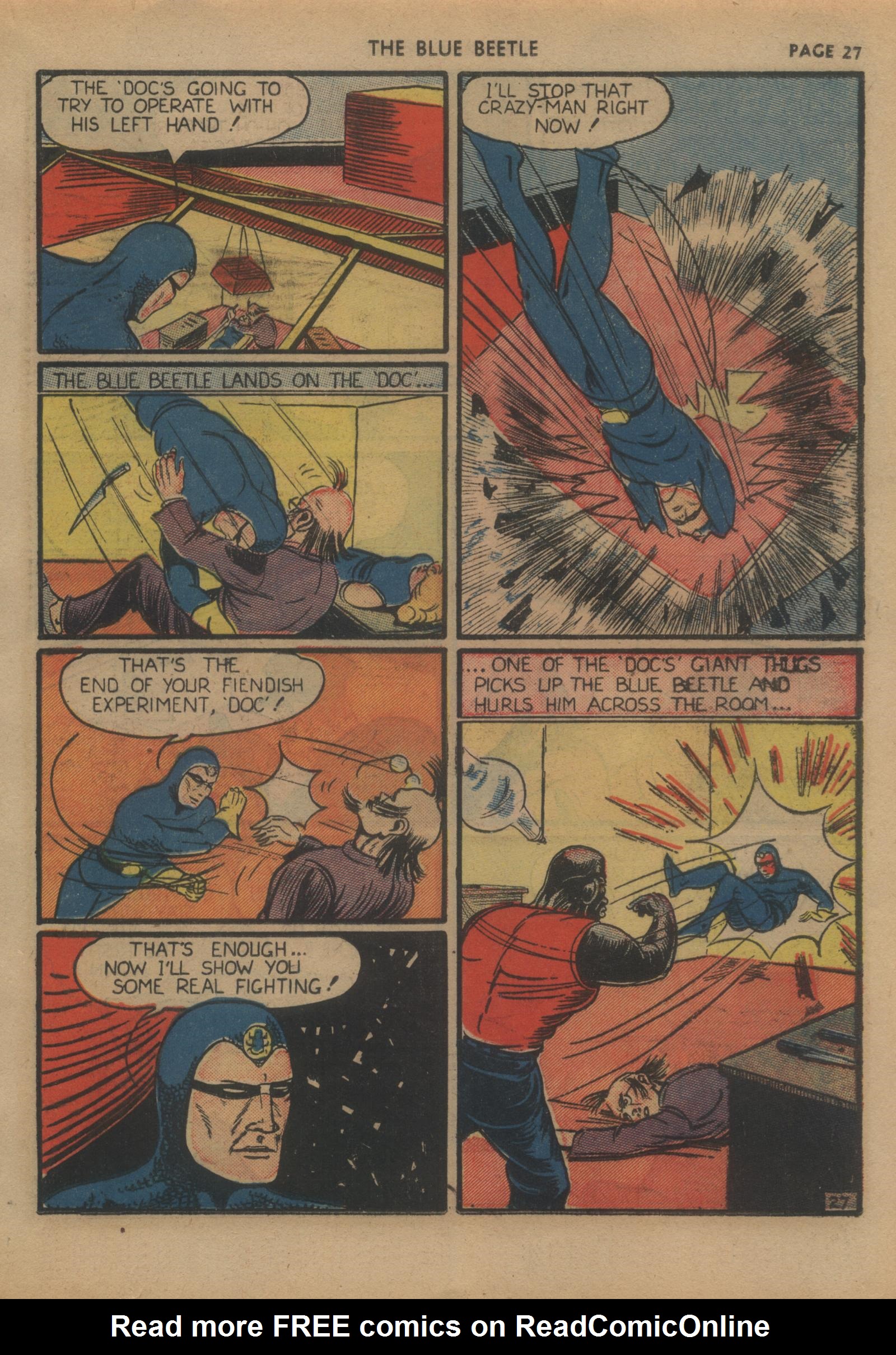 Read online The Blue Beetle comic -  Issue #3 - 29