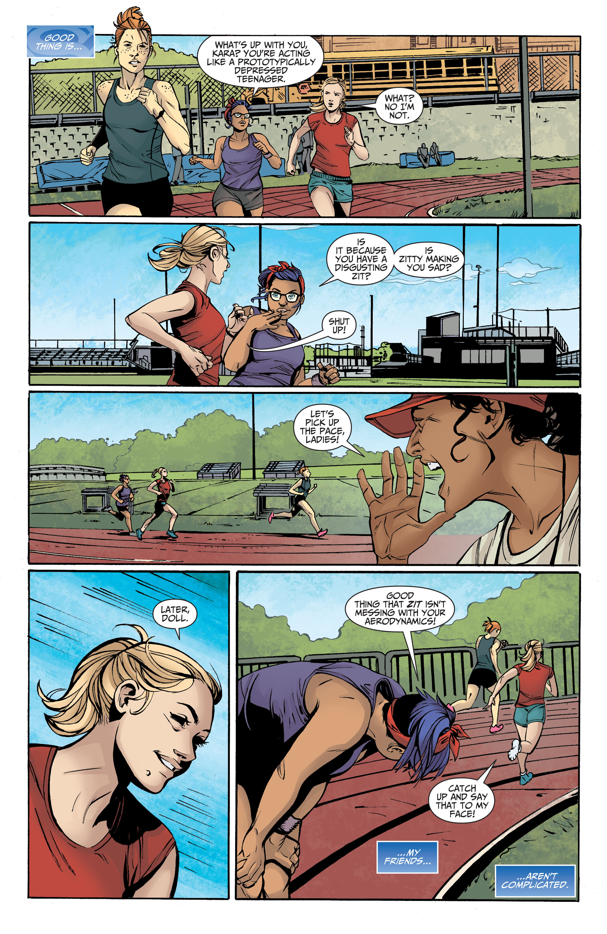 Read online Supergirl: Being Super comic -  Issue #1 - 8