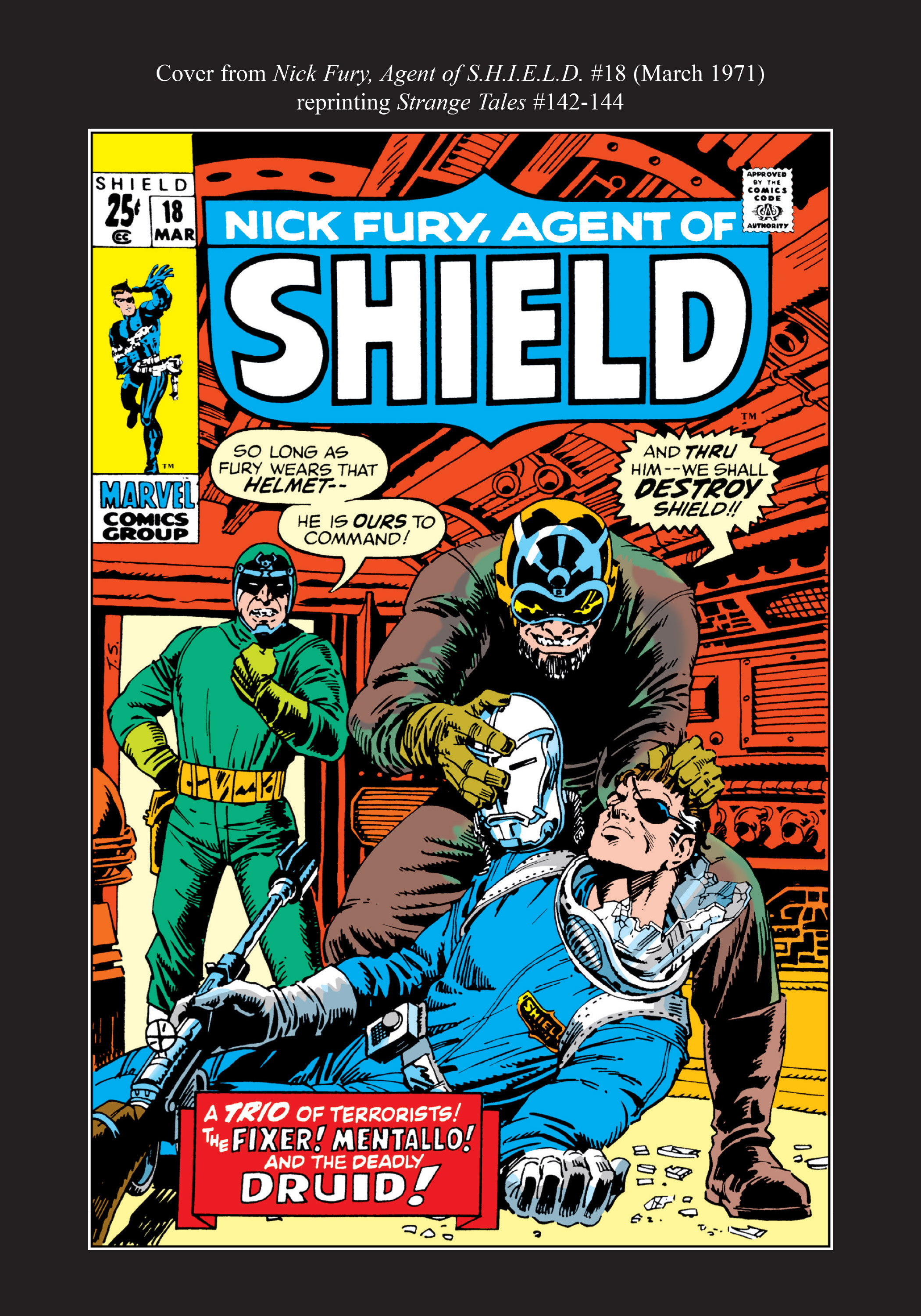 Read online Marvel Masterworks: Nick Fury, Agent of S.H.I.E.L.D. comic -  Issue # TPB 3 (Part 3) - 99
