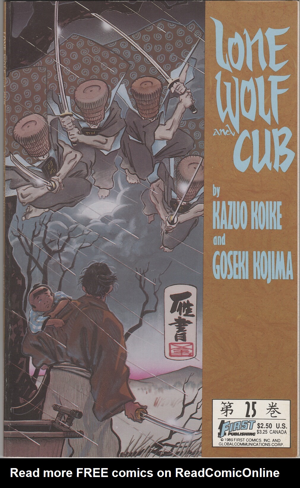 Read online Lone Wolf and Cub comic -  Issue #25 - 1