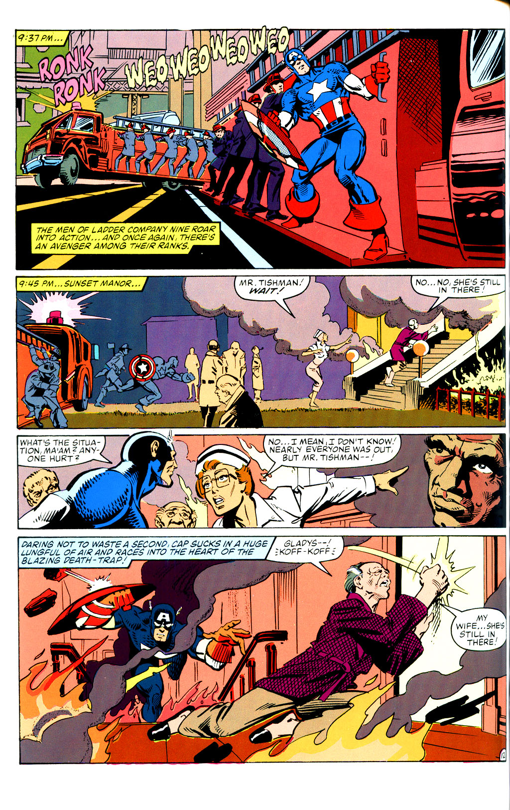 Read online Captain America: Red, White & Blue comic -  Issue # TPB - 142