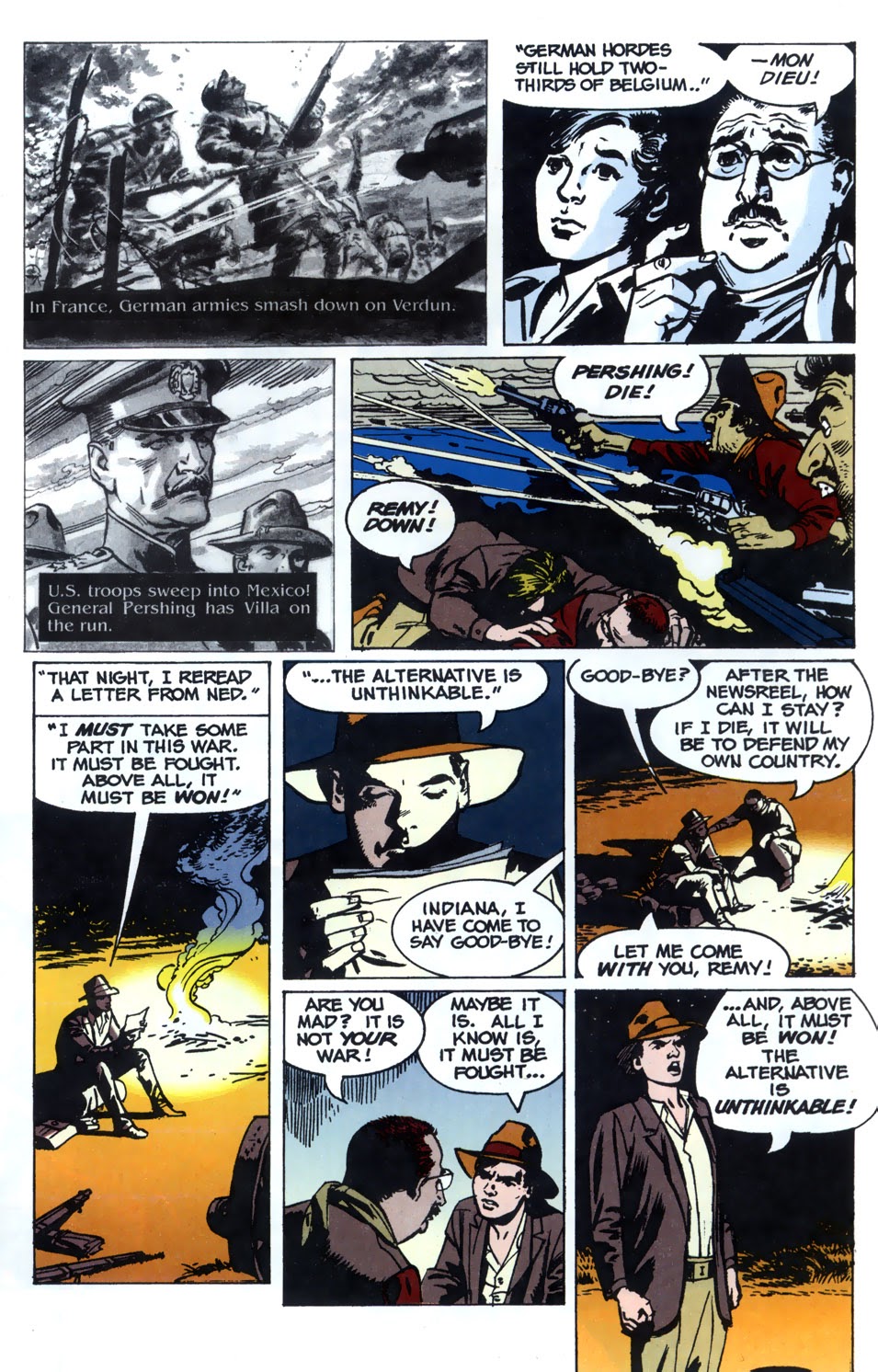 Read online Young Indiana Jones Chronicles comic -  Issue #2 - 23