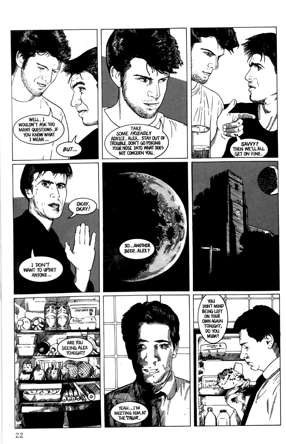 Read online Strangehaven comic -  Issue #3 - 22