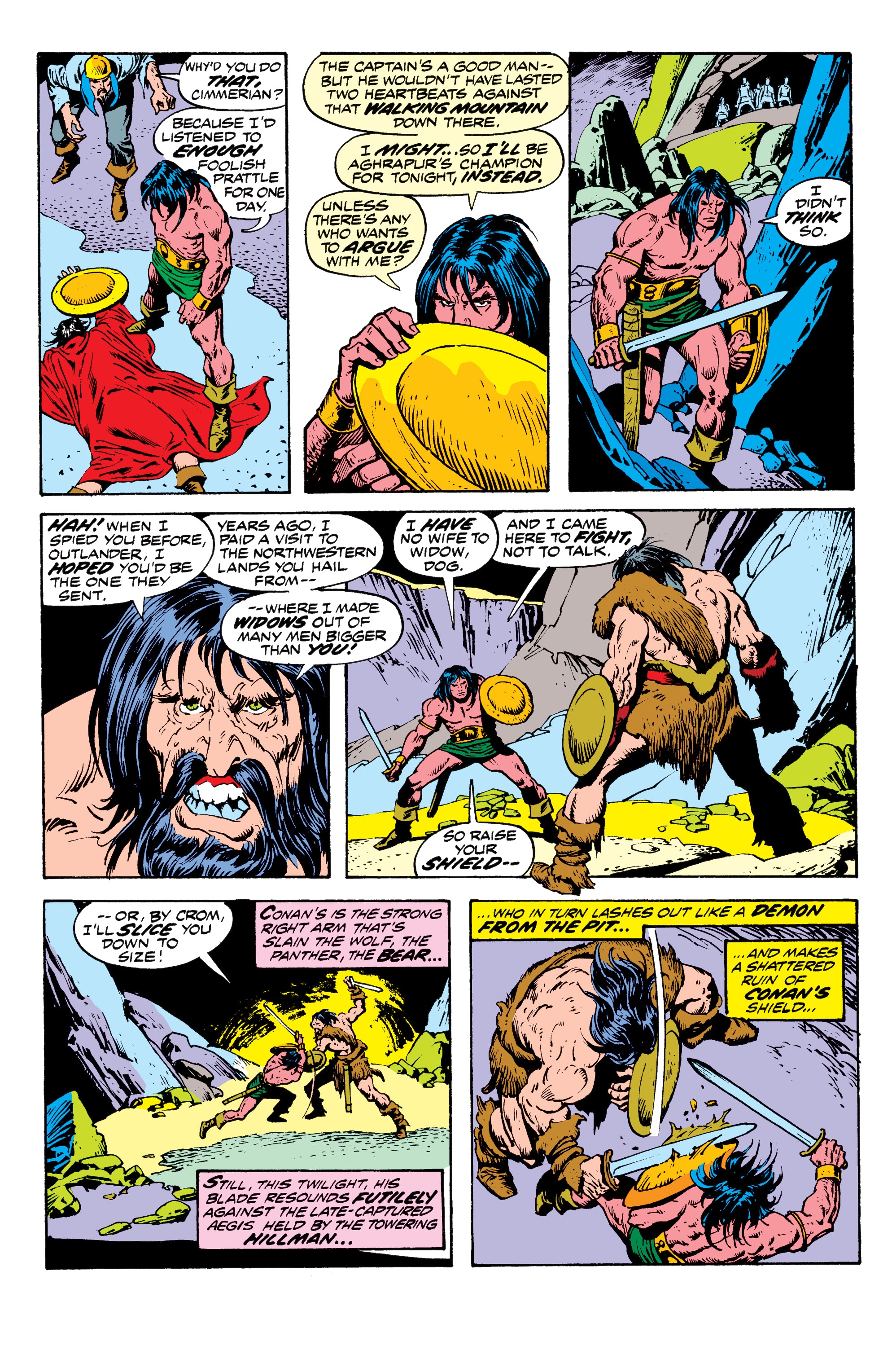 Read online Conan The Barbarian Epic Collection: The Original Marvel Years - The Curse Of The Golden Skull comic -  Issue # TPB (Part 2) - 4
