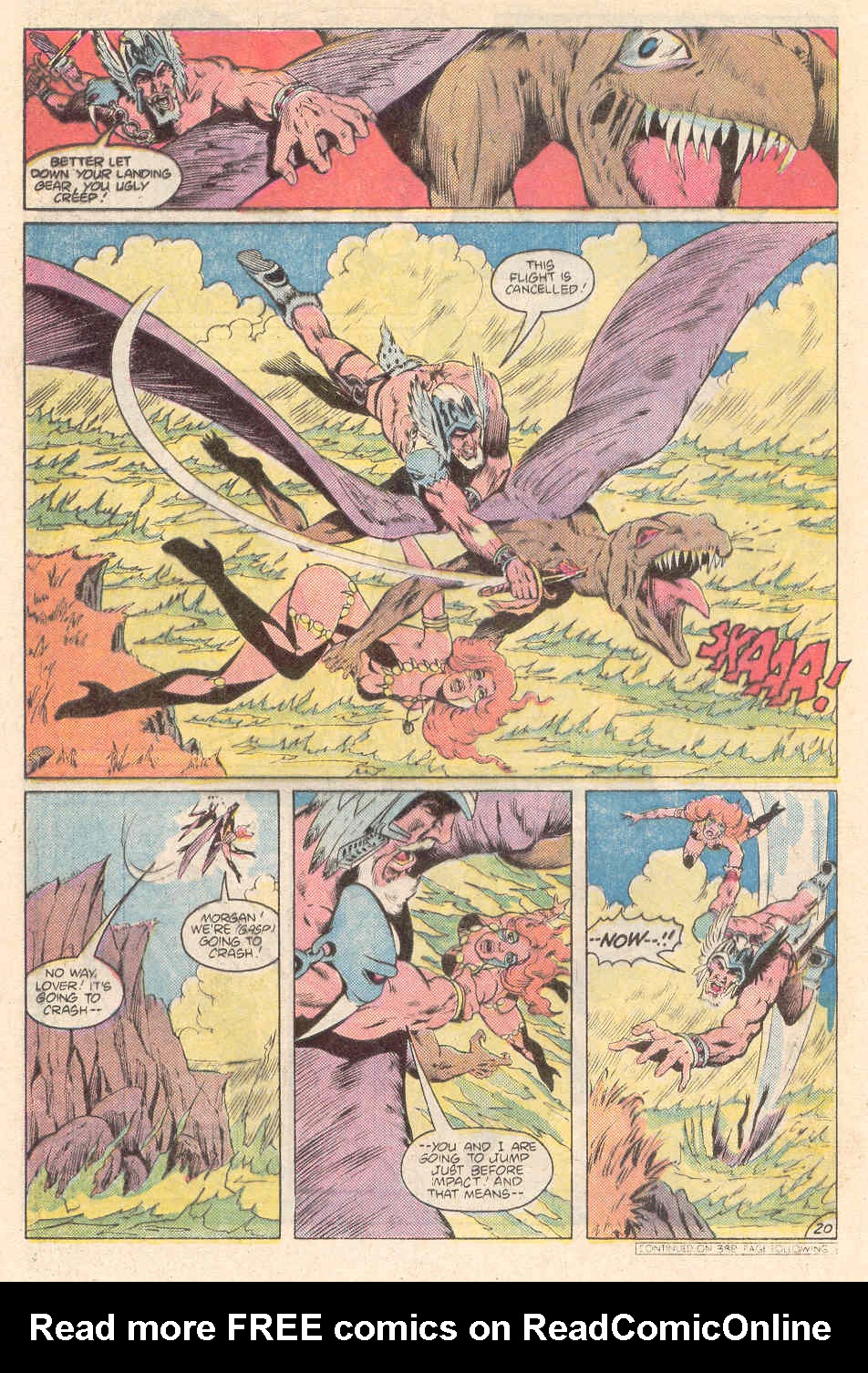 Read online Warlord (1976) comic -  Issue #113 - 21