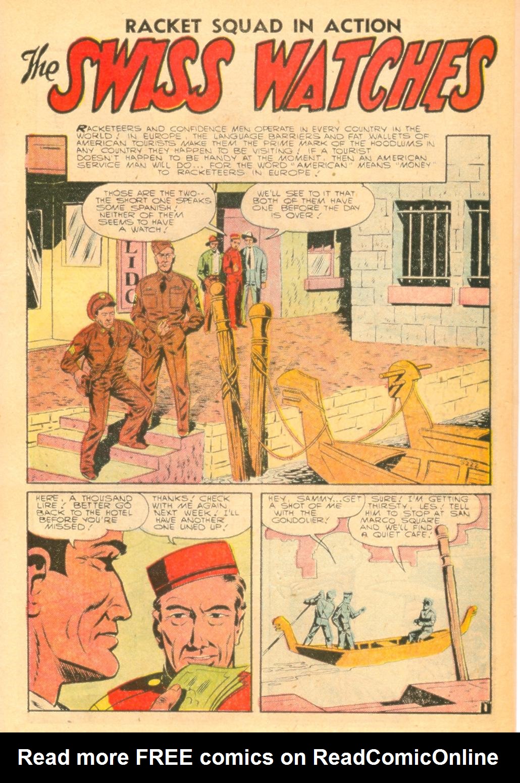 Read online Racket Squad in Action comic -  Issue #21 - 27