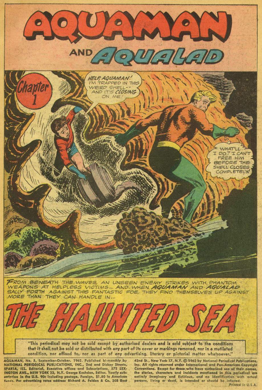 Read online Aquaman (1962) comic -  Issue #5 - 3