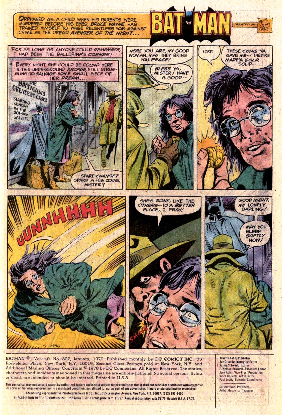 Read online Batman (1940) comic -  Issue #307 - 3