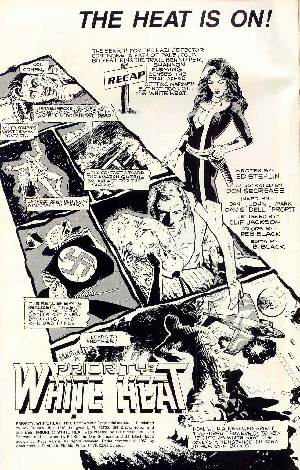 Read online Priority: White Heat comic -  Issue #2 - 2