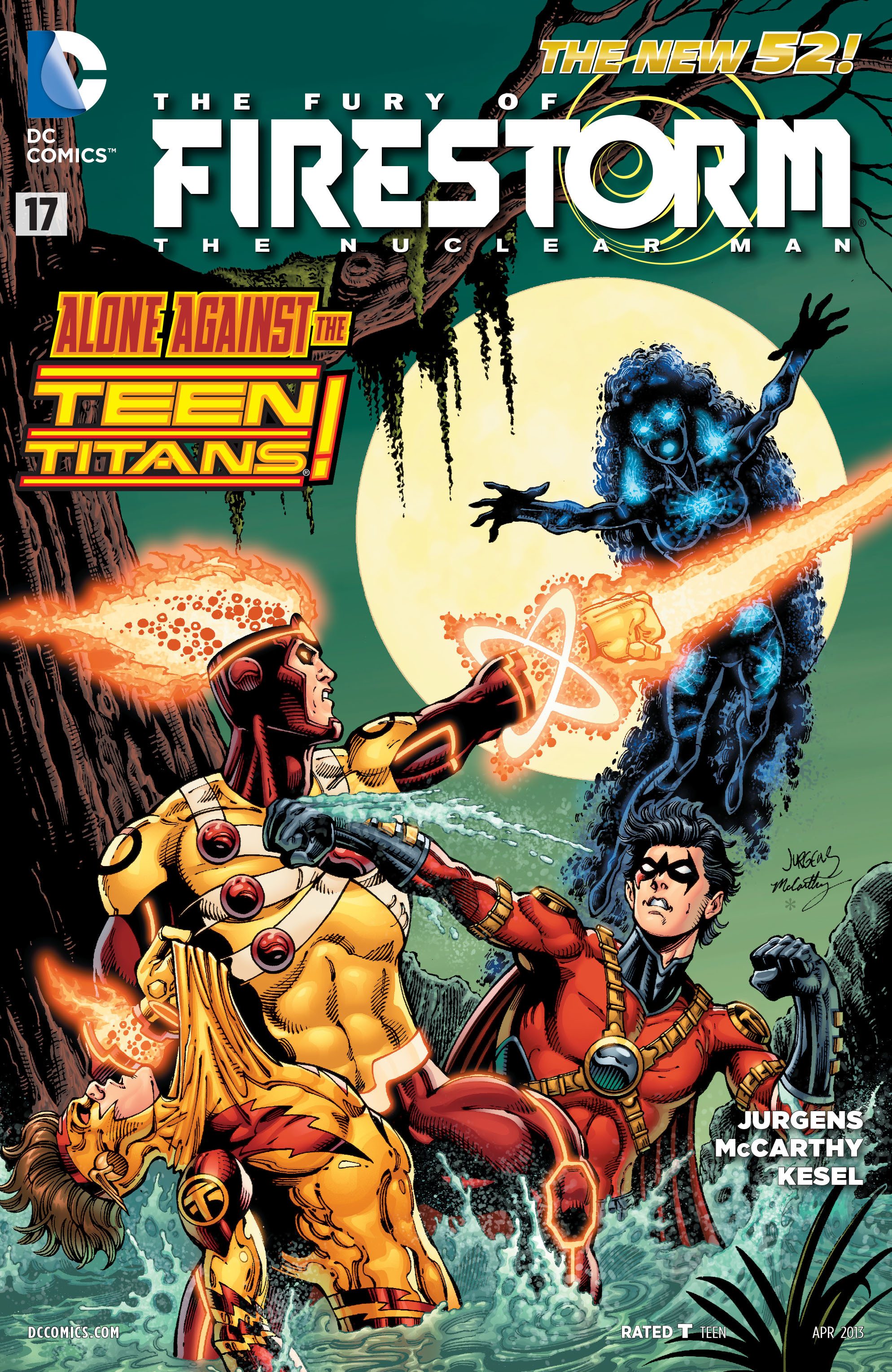 Read online The Fury of Firestorm: The Nuclear Men comic -  Issue #17 - 1