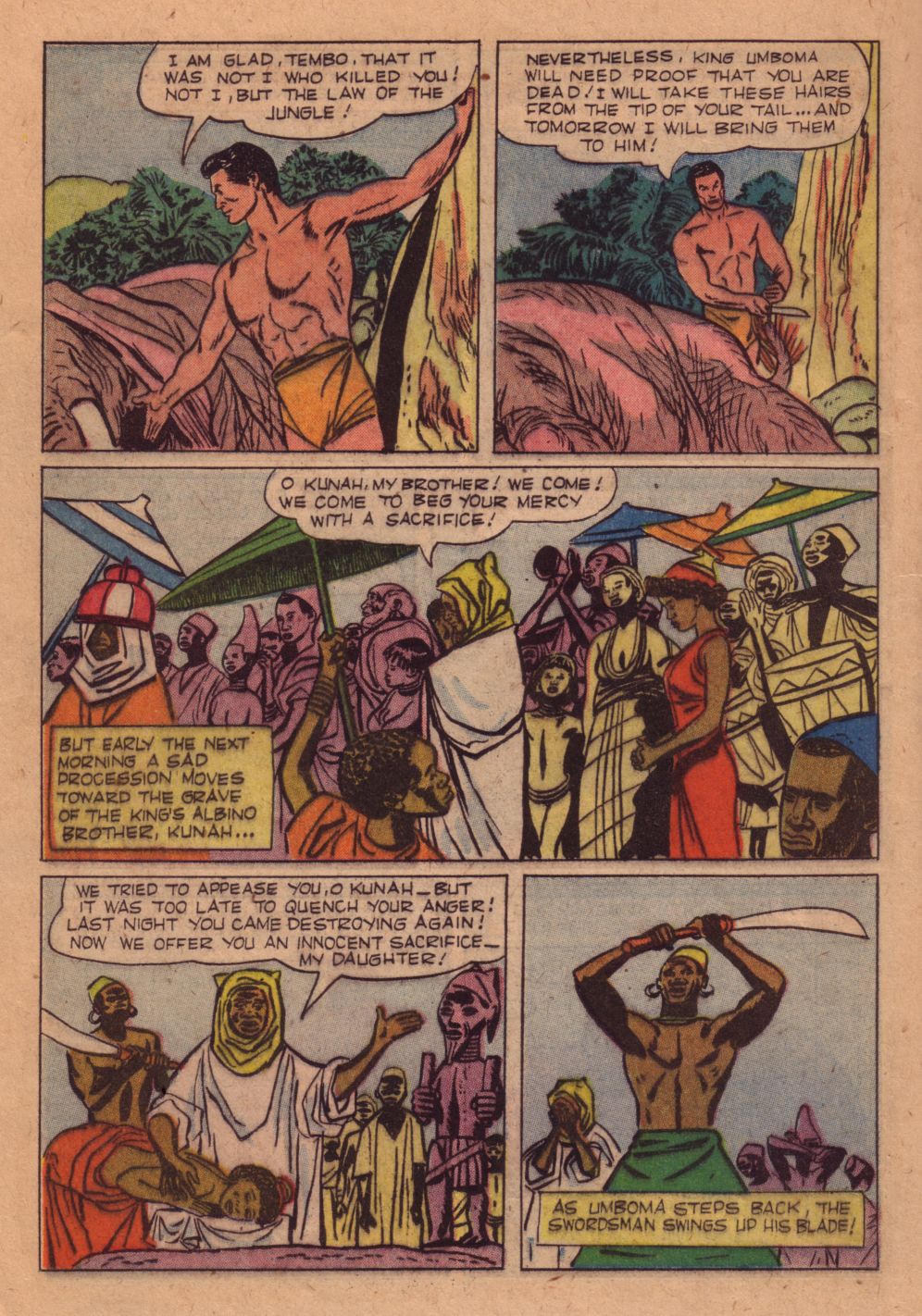 Read online Tarzan (1948) comic -  Issue #102 - 16