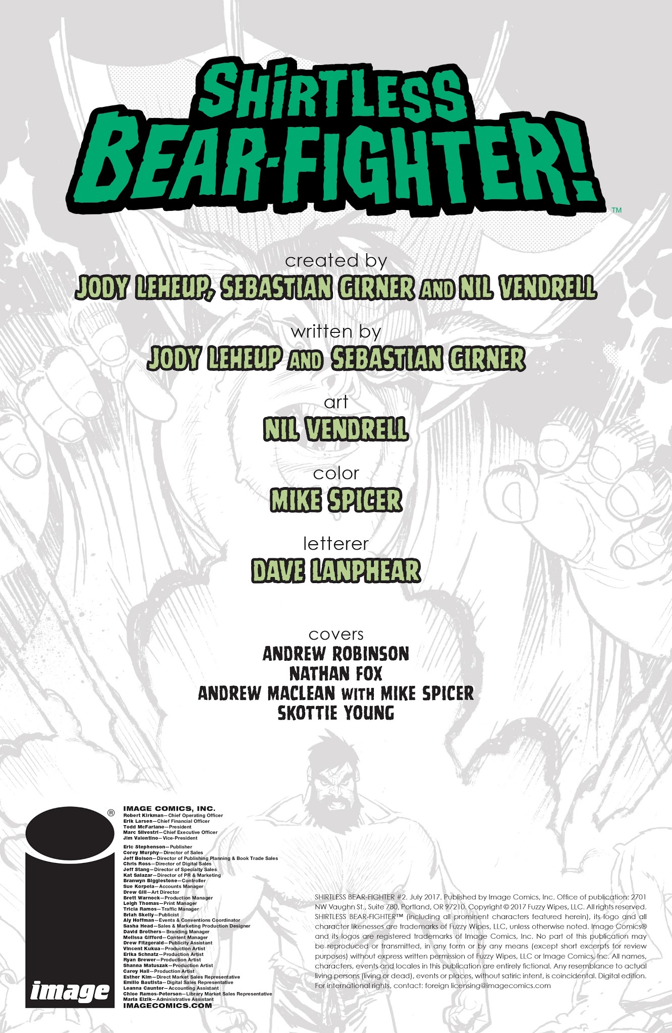 Read online Shirtless Bear-Fighter! comic -  Issue #2 - 2