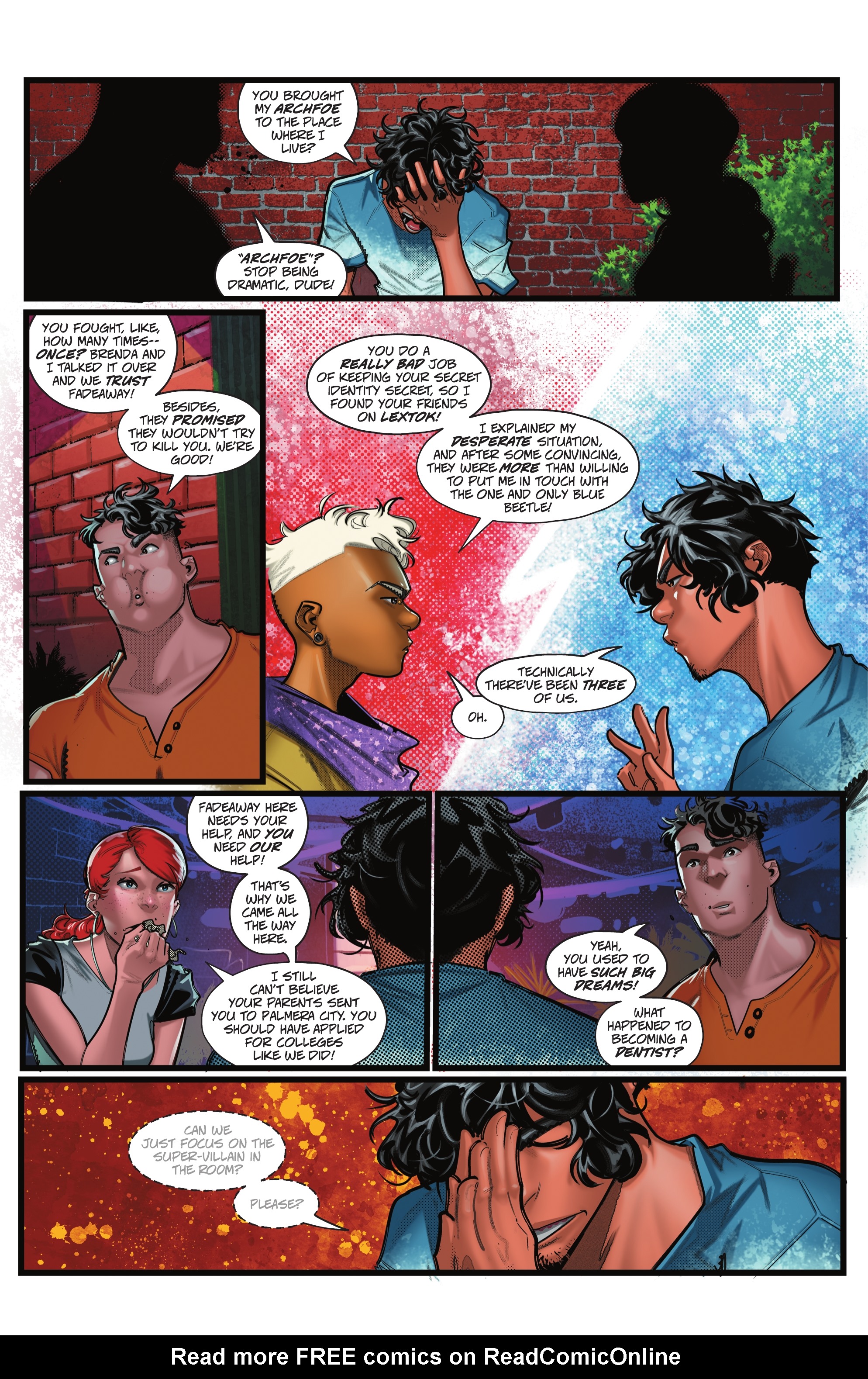 Read online Blue Beetle: Graduation Day comic -  Issue #4 - 6