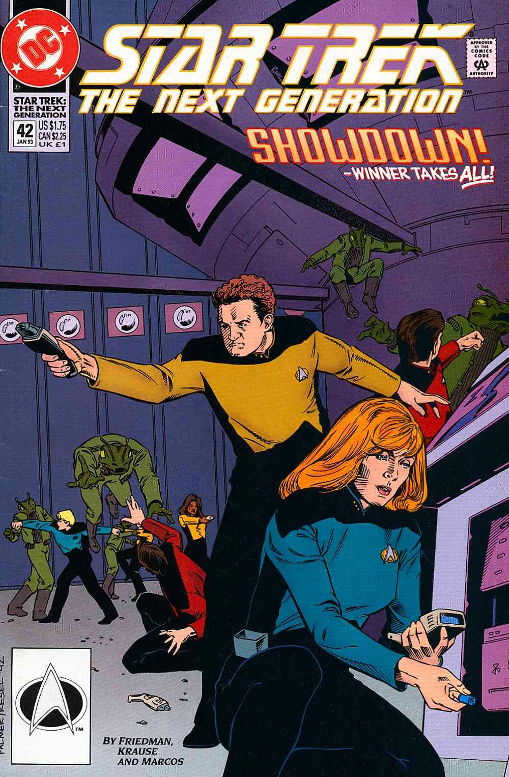 Read online Star Trek: The Next Generation (1989) comic -  Issue #42 - 1