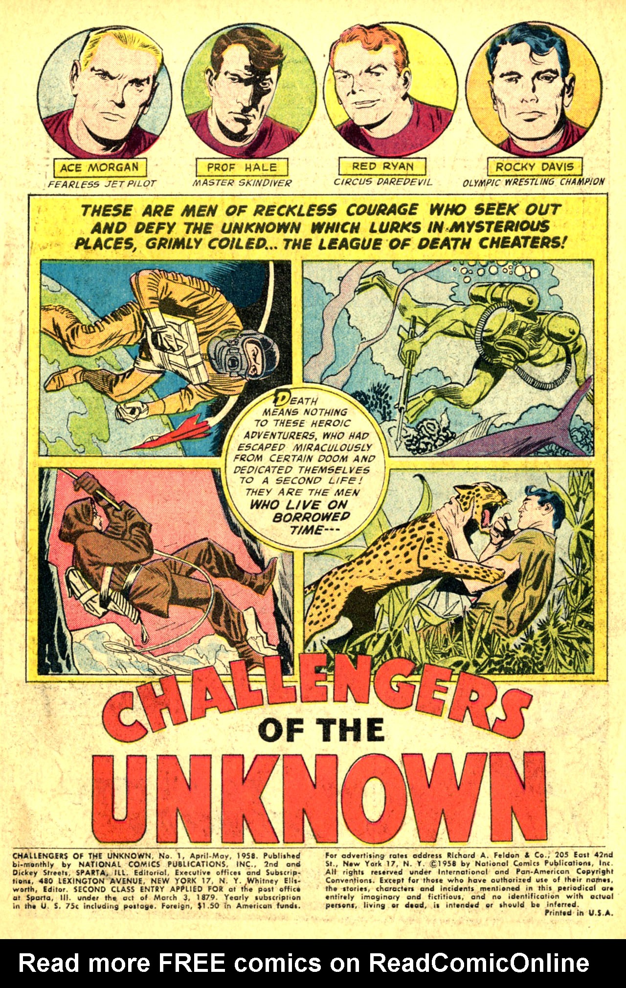 Read online Challengers of the Unknown (1958) comic -  Issue #1 - 3