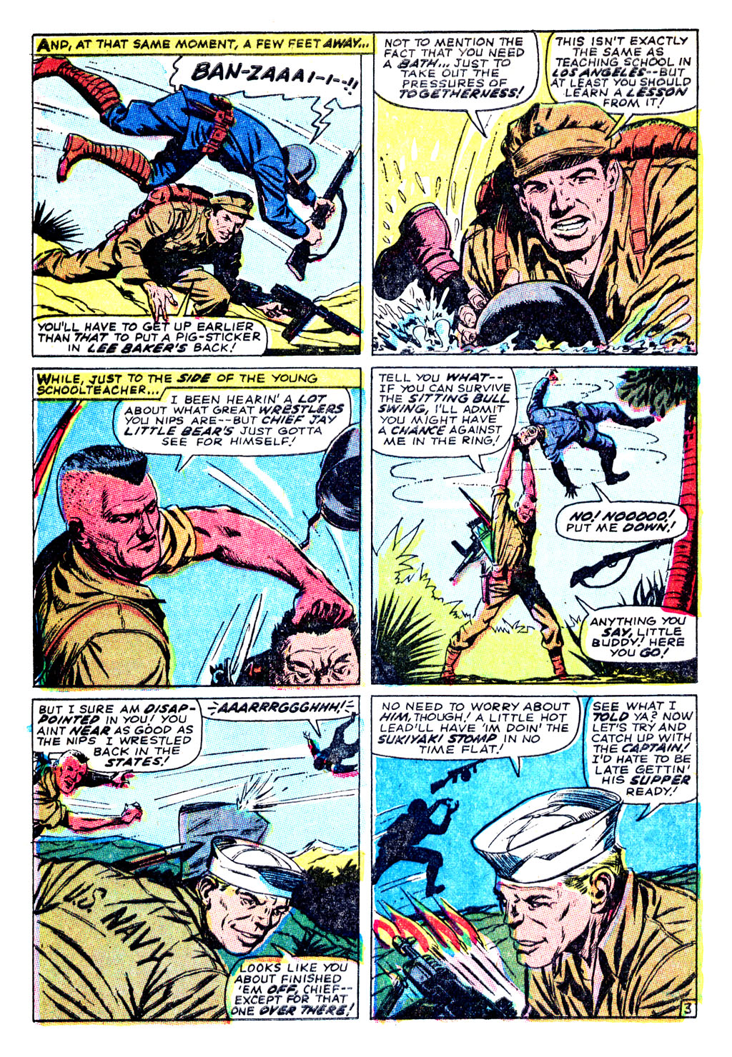 Read online Captain Savage and his Leatherneck Raiders comic -  Issue #1 - 5