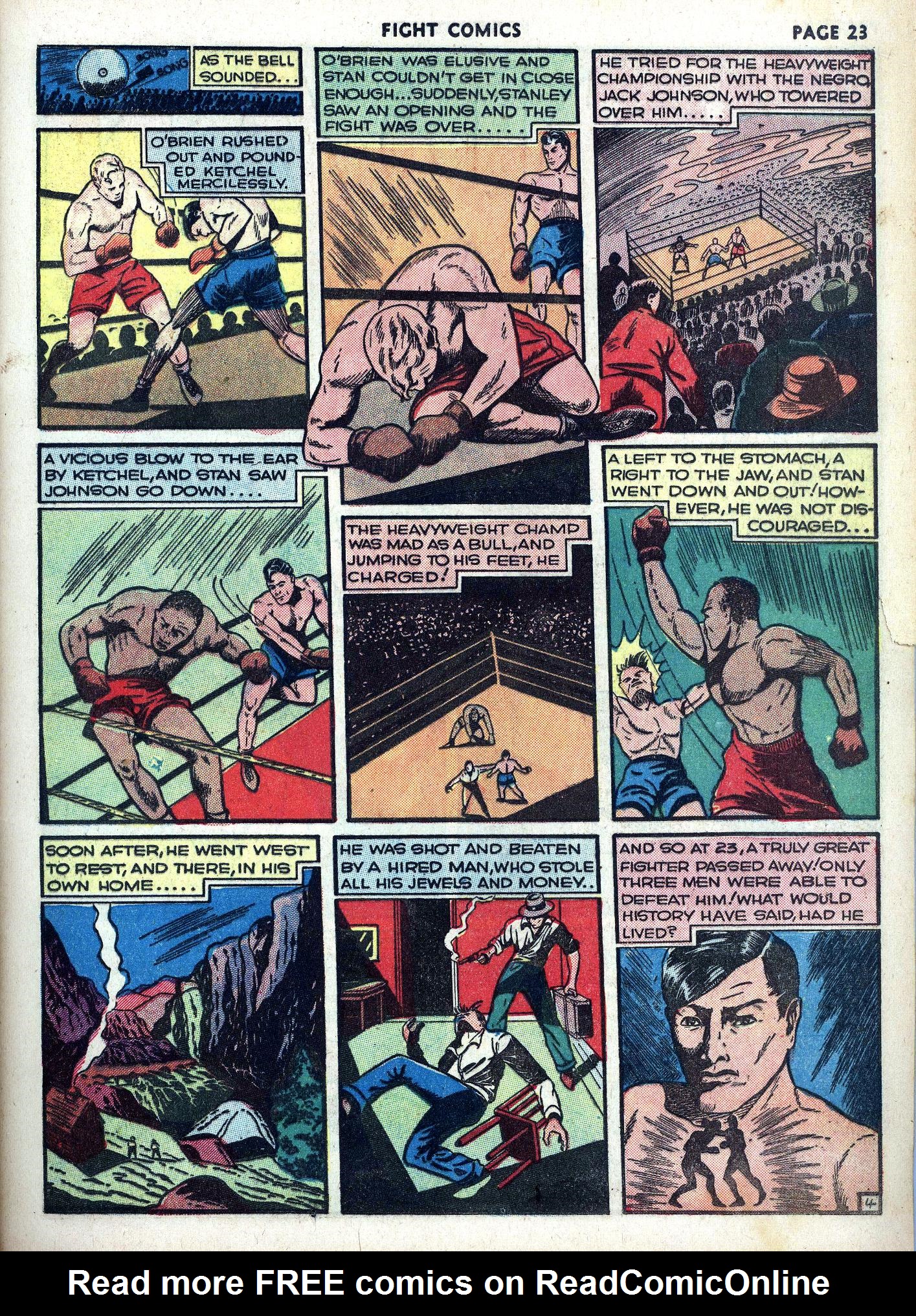 Read online Fight Comics comic -  Issue #10 - 25