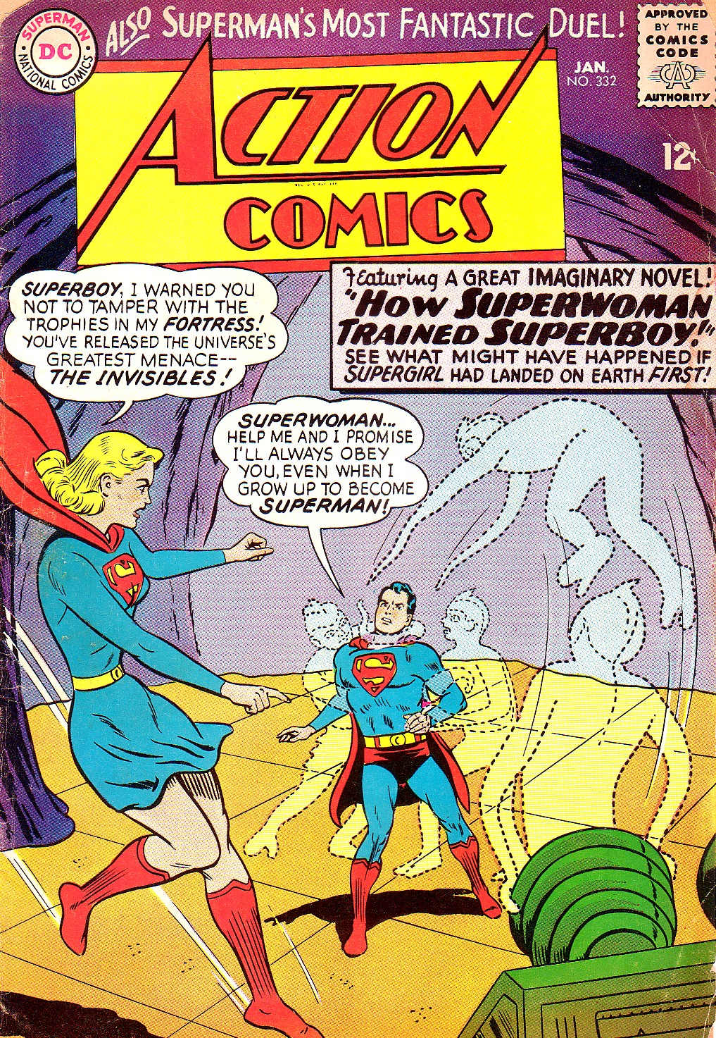 Read online Action Comics (1938) comic -  Issue #332 - 1