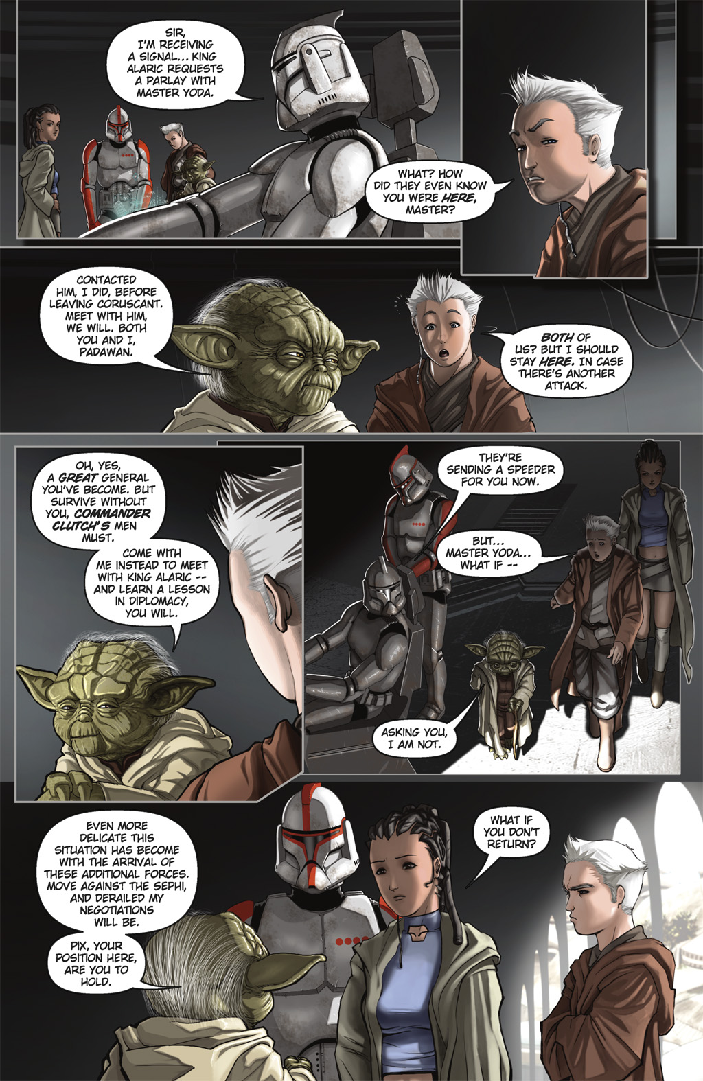 Read online Star Wars: Clone Wars comic -  Issue # TPB 5 - 113