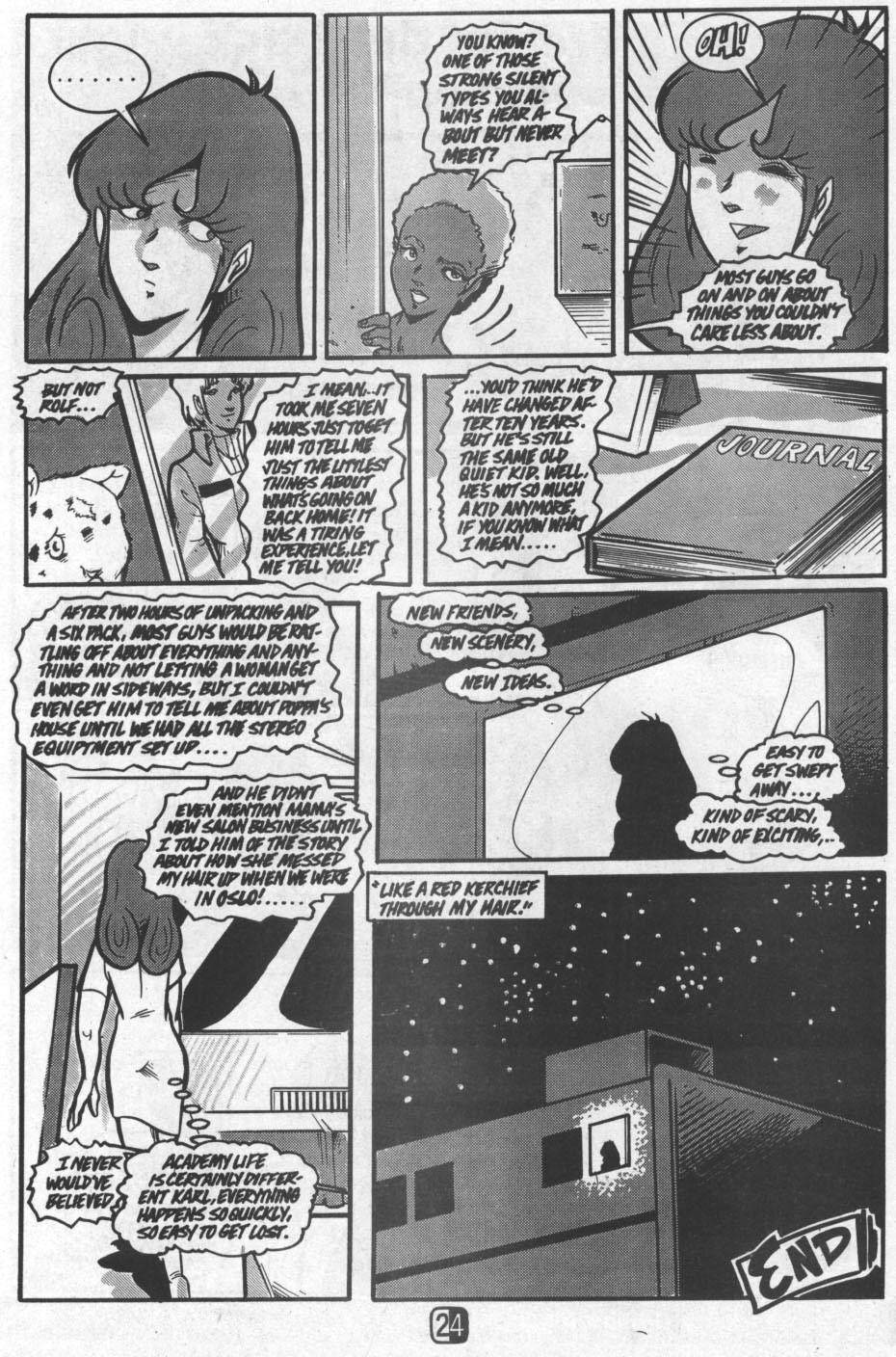 Read online Robotech Academy Blues comic -  Issue #0 - 25