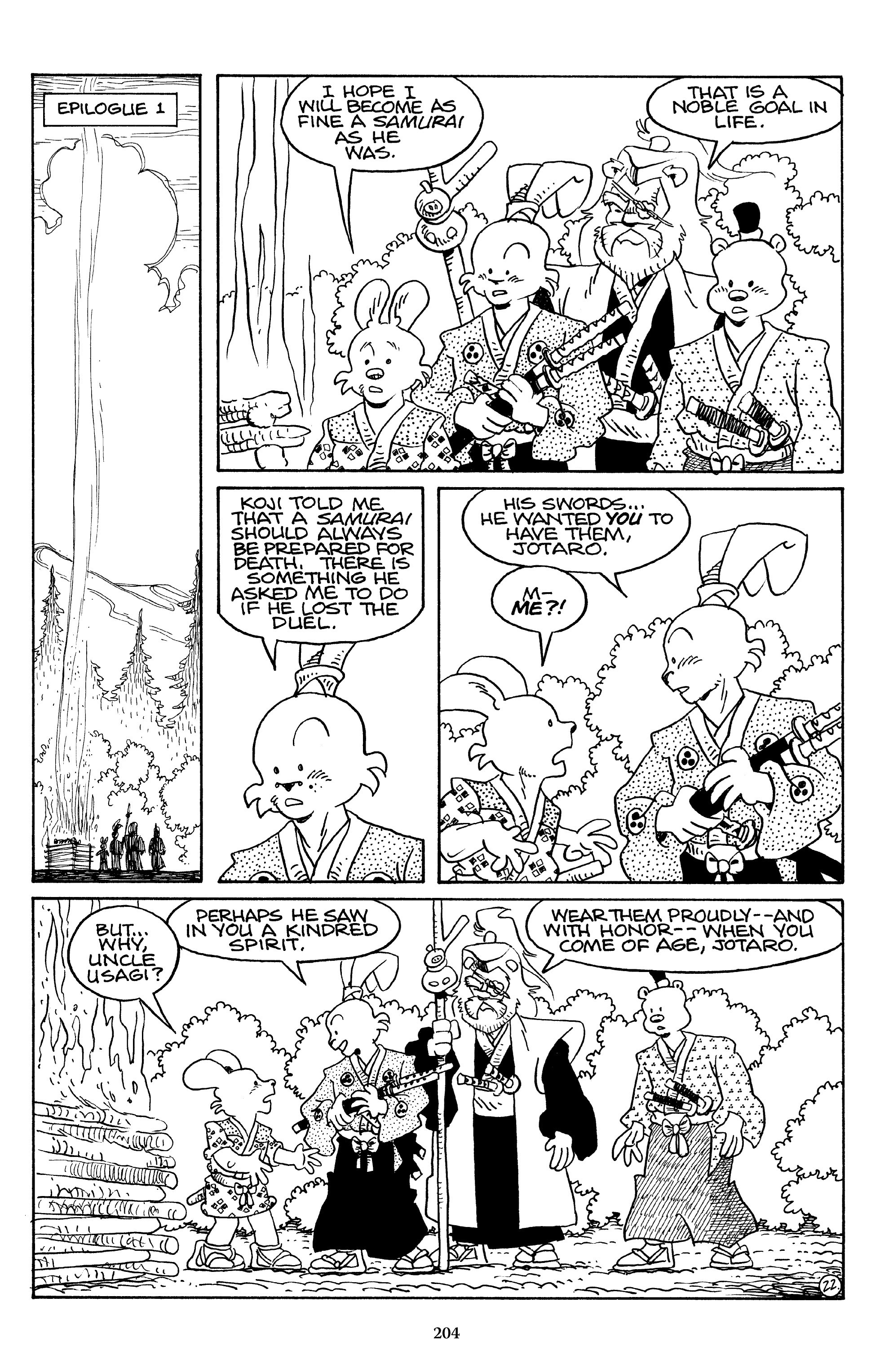 Read online The Usagi Yojimbo Saga comic -  Issue # TPB 4 - 202