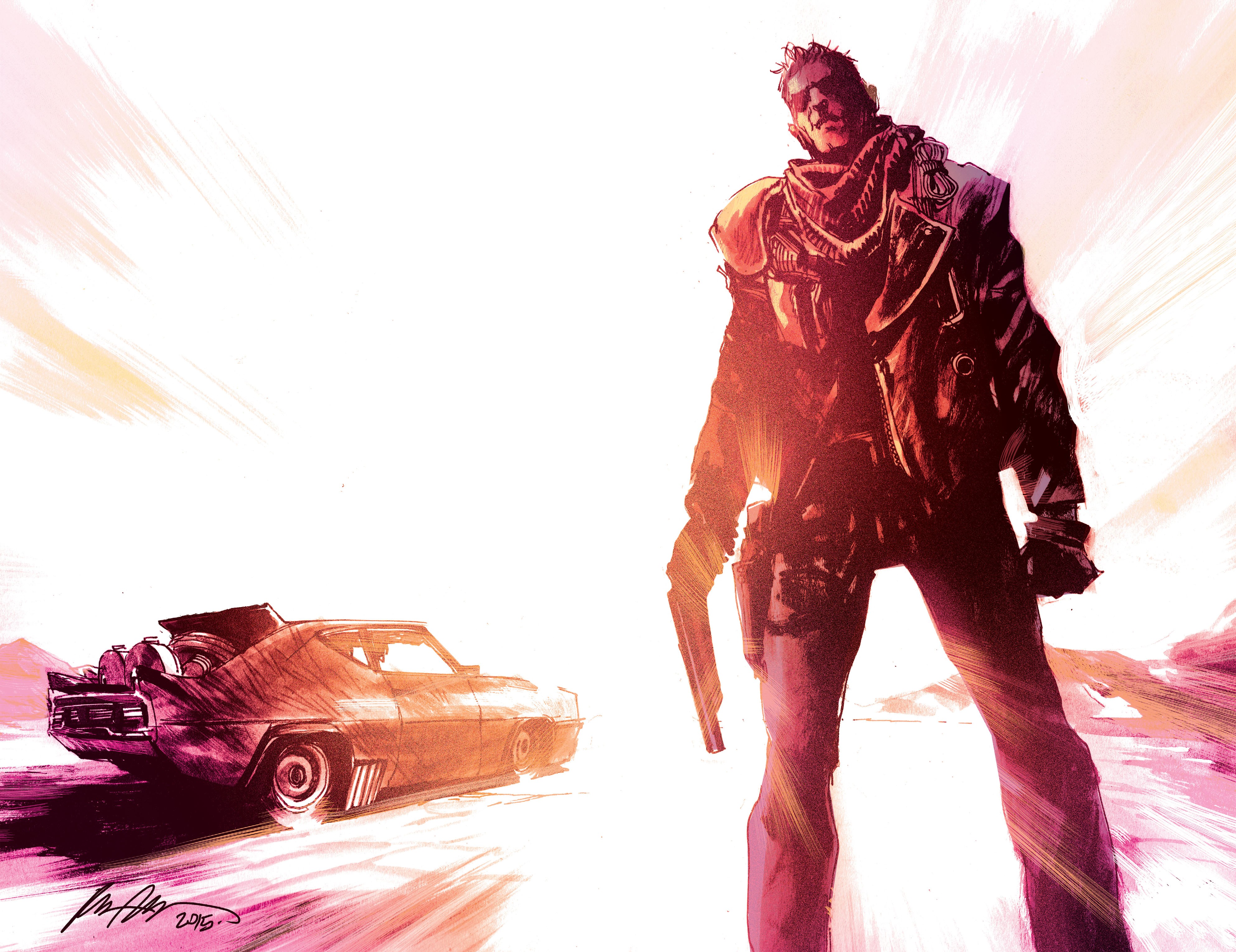 Read online Mad Max: Fury Road Inspired Artists Deluxe Edition comic -  Issue # TPB - 43
