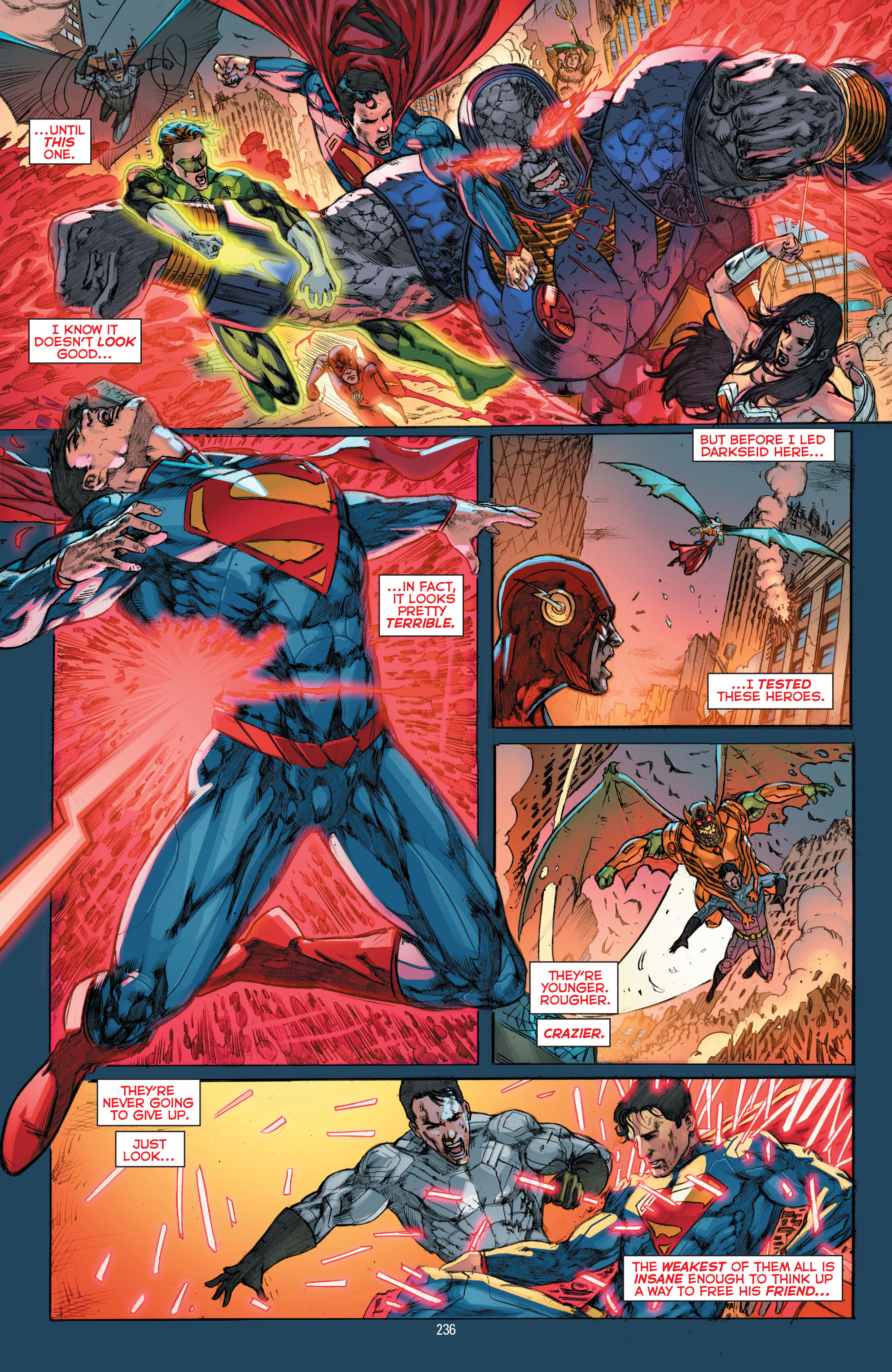 Read online Superman vs. Darkseid comic -  Issue # TPB - 221