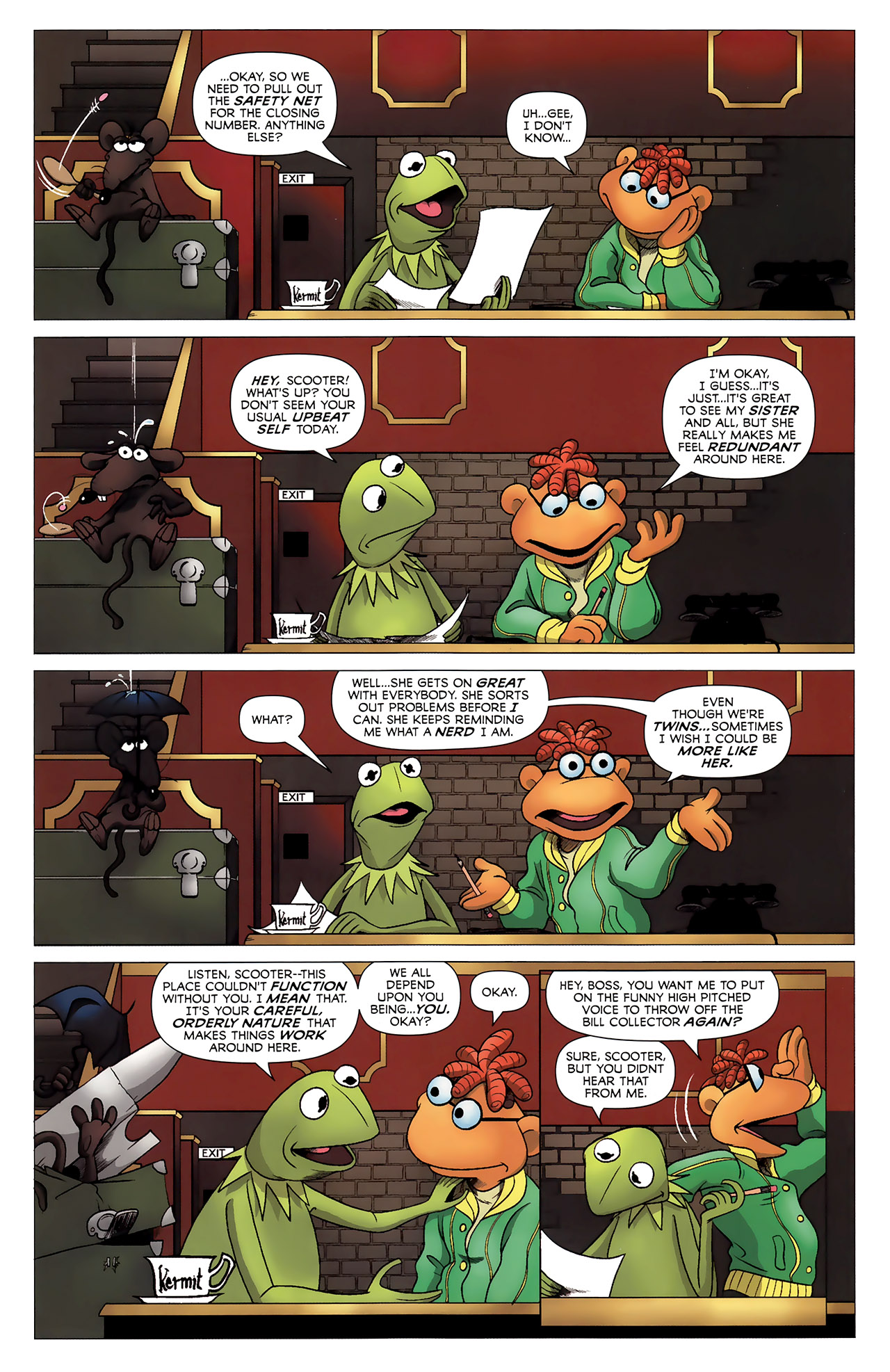 Read online The Muppet Show: The Comic Book comic -  Issue #4 - 14