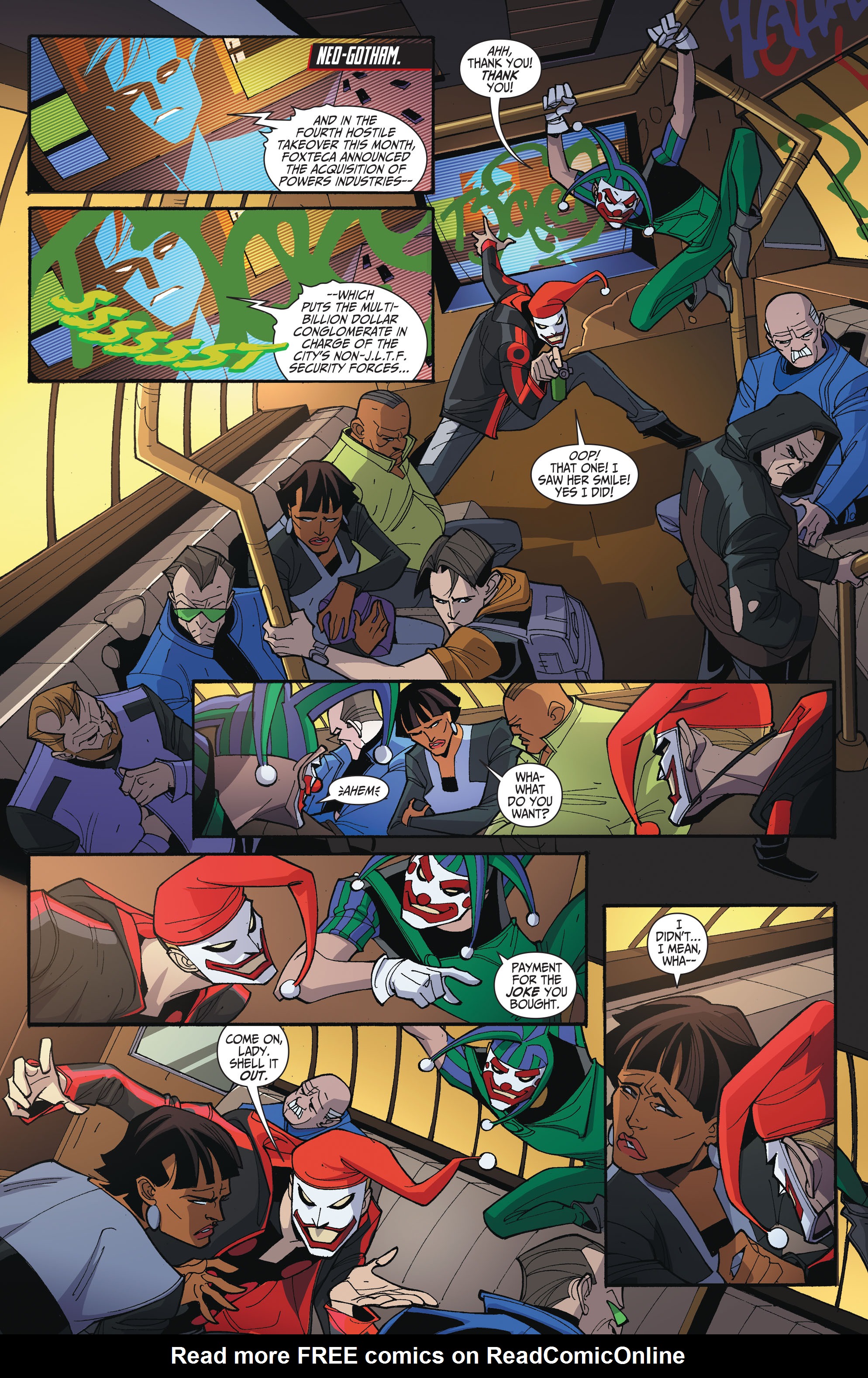 Read online Batman Beyond 2.0 comic -  Issue # _TPB 2 (Part 1) - 7