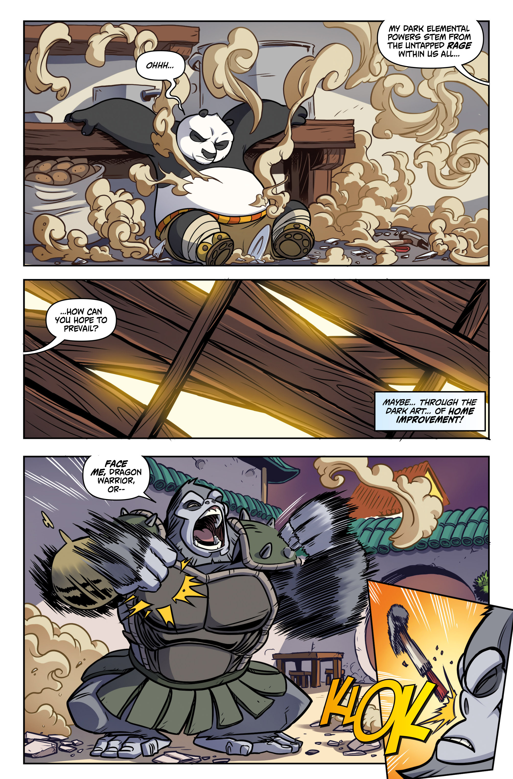 Read online DreamWorks Kung Fu Panda comic -  Issue #3 - 21